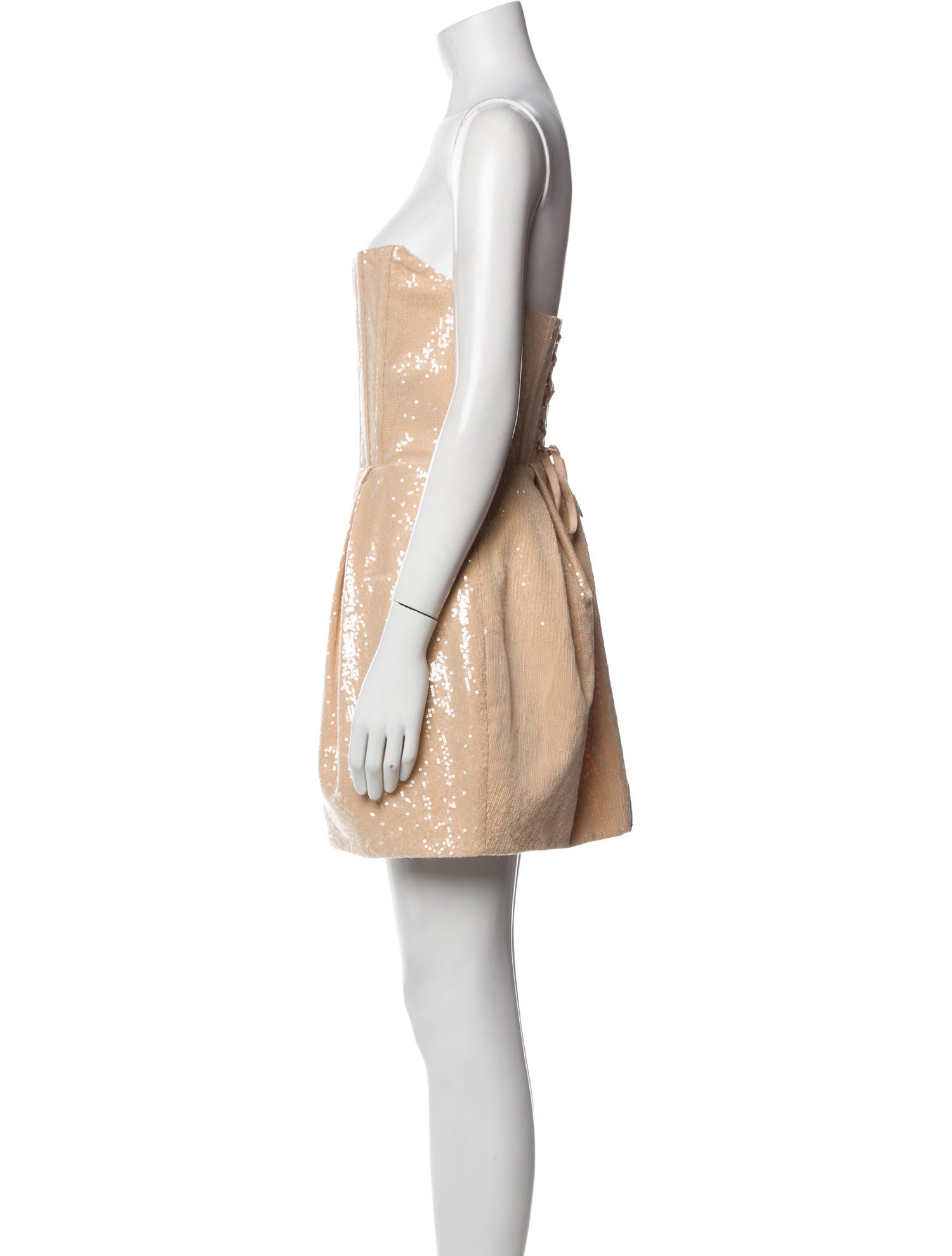 Bronx & Banco Strapless Mini Dress