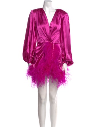 Bronx & Banco V-Neck Mini Dress