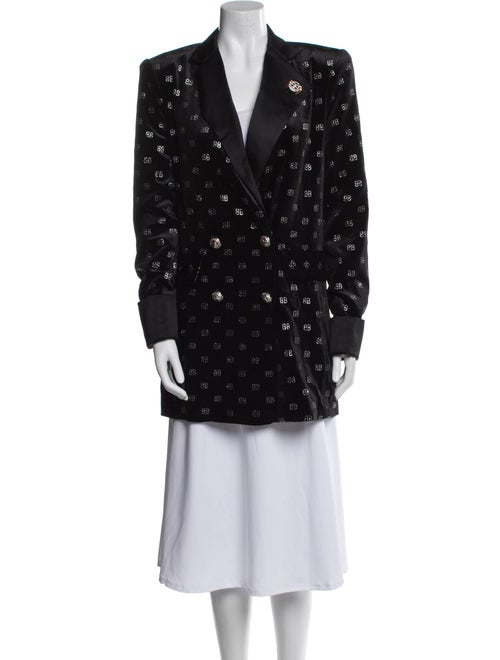 Bronx & Banco Polka Dot Print Evening Jacket
