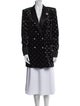 Bronx & Banco Polka Dot Print Evening Jacket