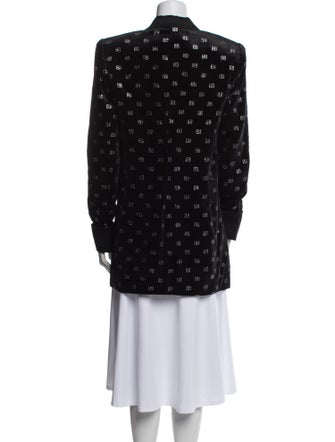 Bronx & Banco Polka Dot Print Evening Jacket