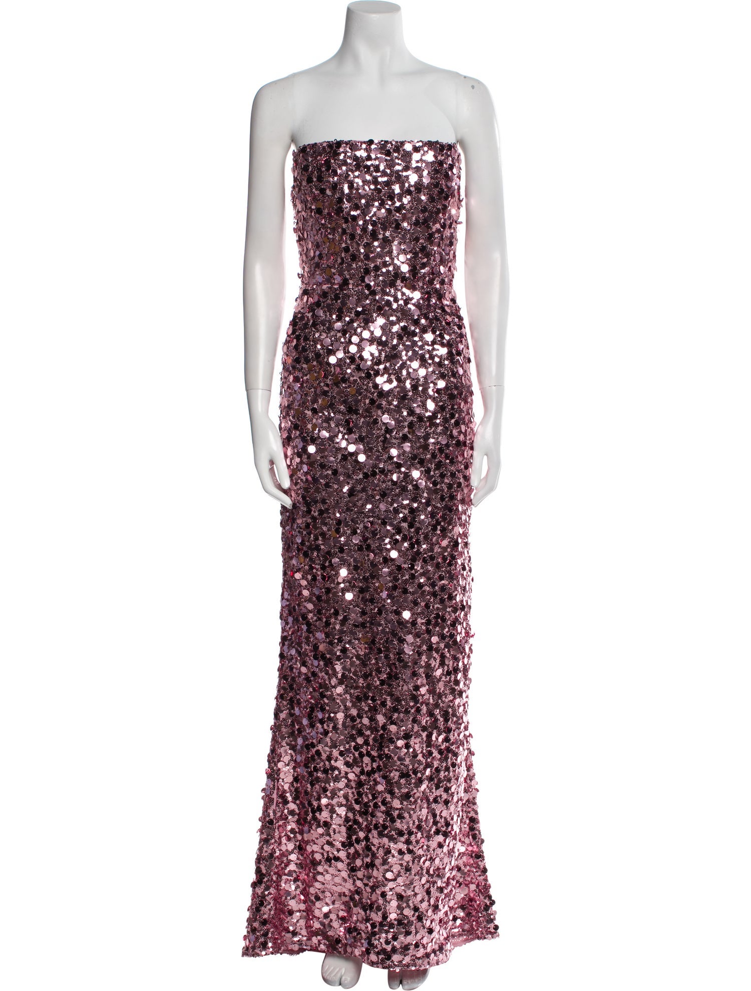 Bronx & Banco Lace Pattern Long Dress