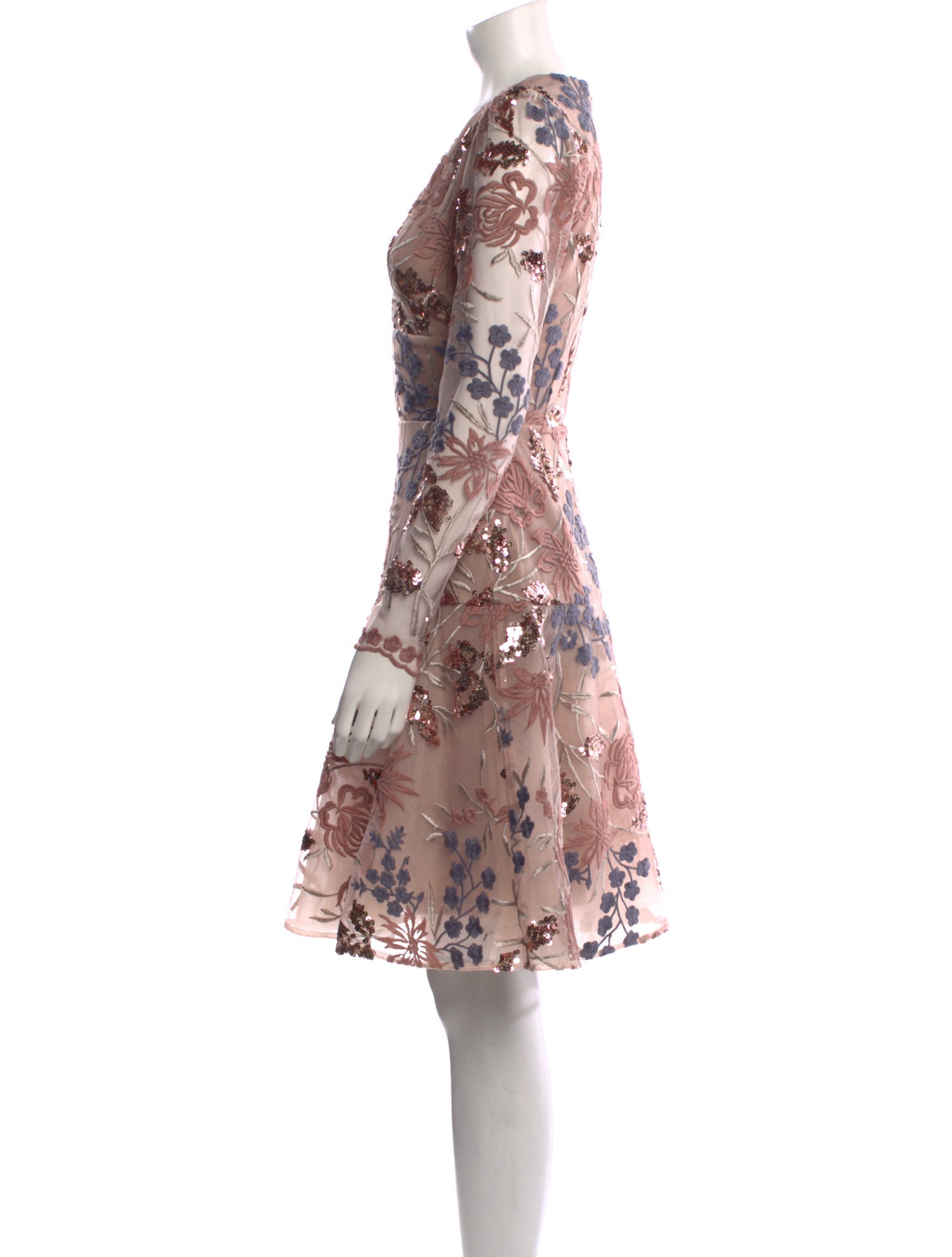 Bronx & Banco Floral Print Knee-Length Dress