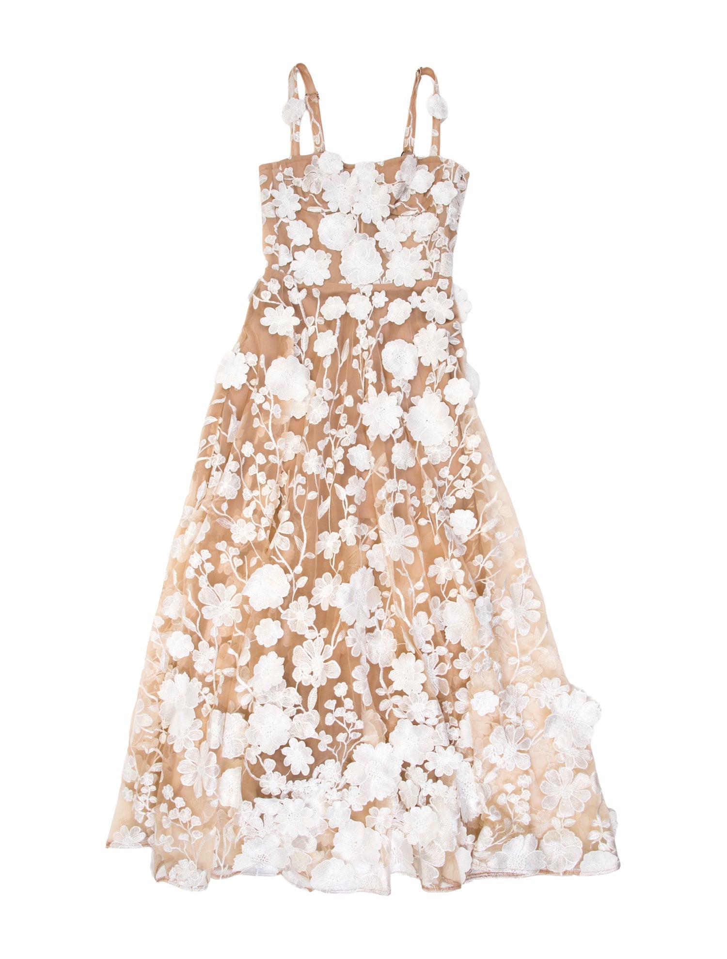 Bronx & Banco Floral Print Midi Length Dress