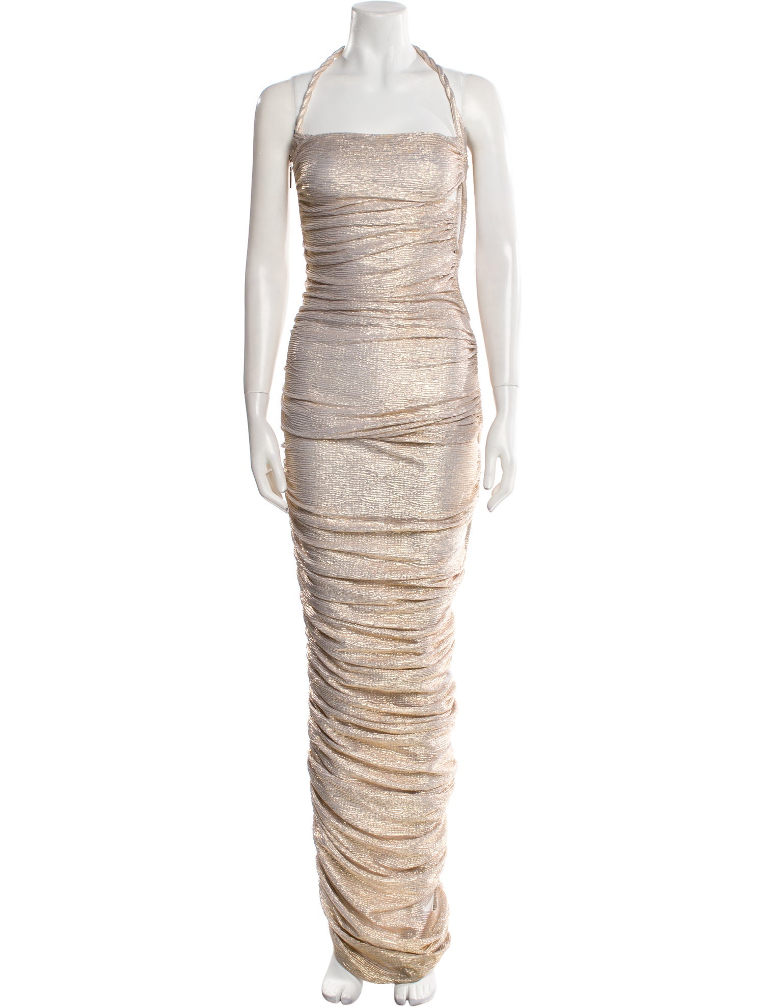 Bronx & Banco Halterneck Long Dress