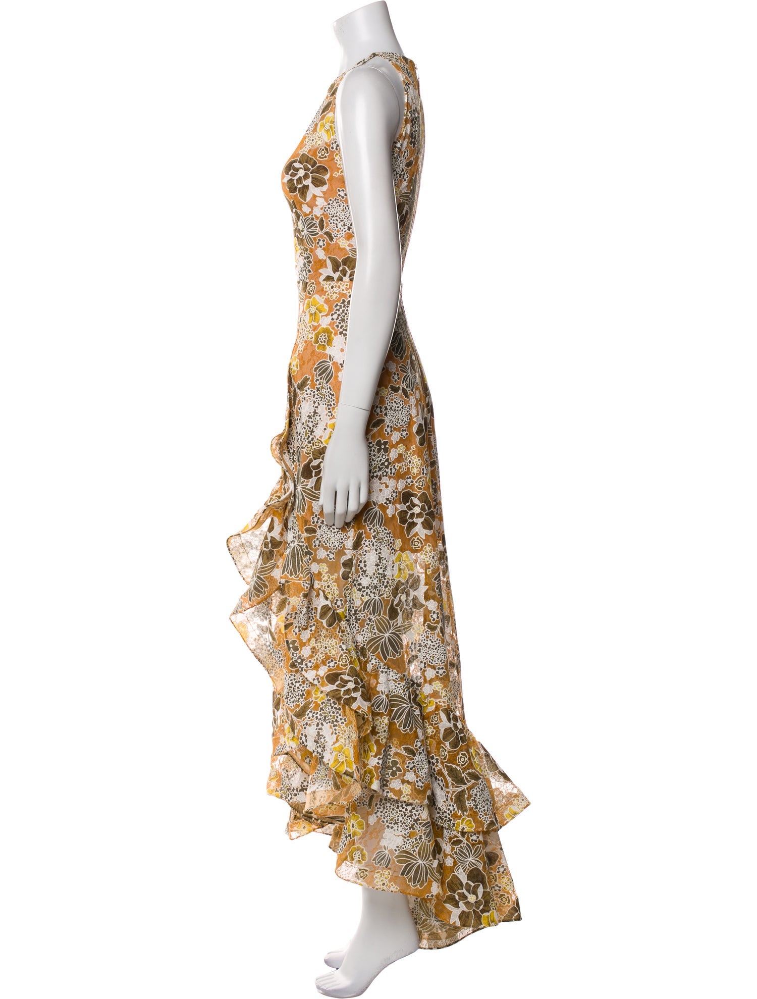 Bronx & Banco Printed Long Dress