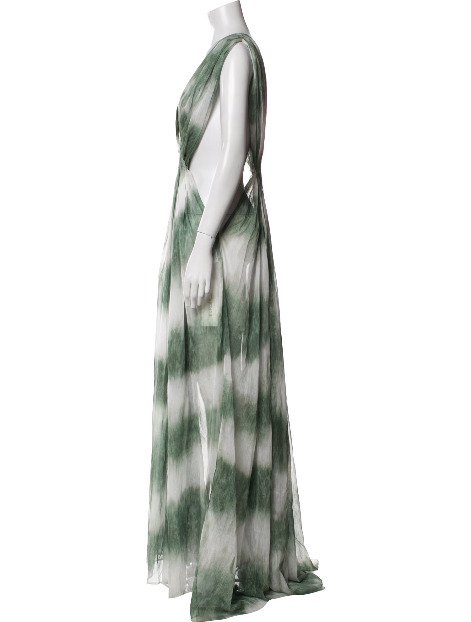 Bronx & Banco Tie-Dye Print Long Dress