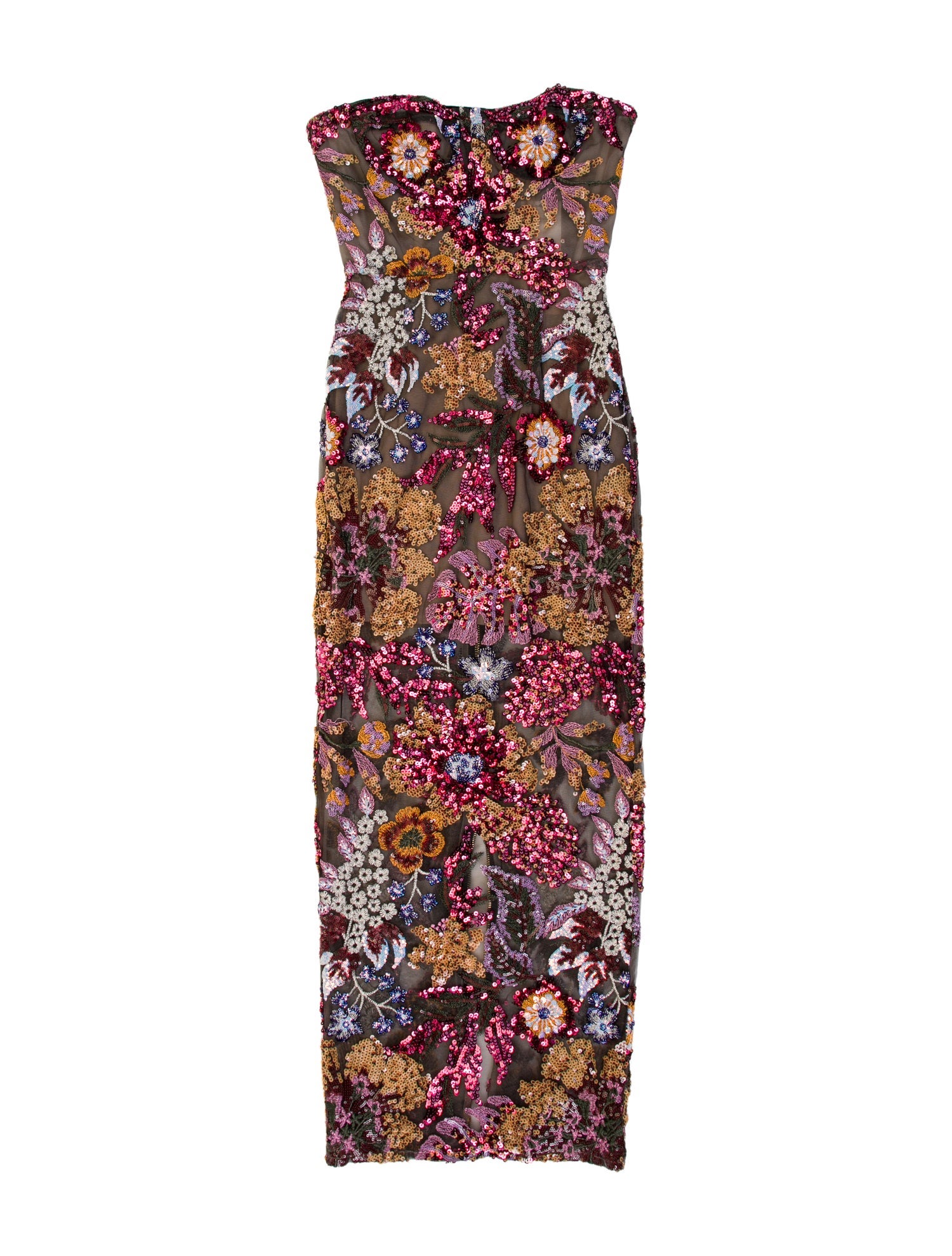 Bronx & Banco Paisley Print Long Dress