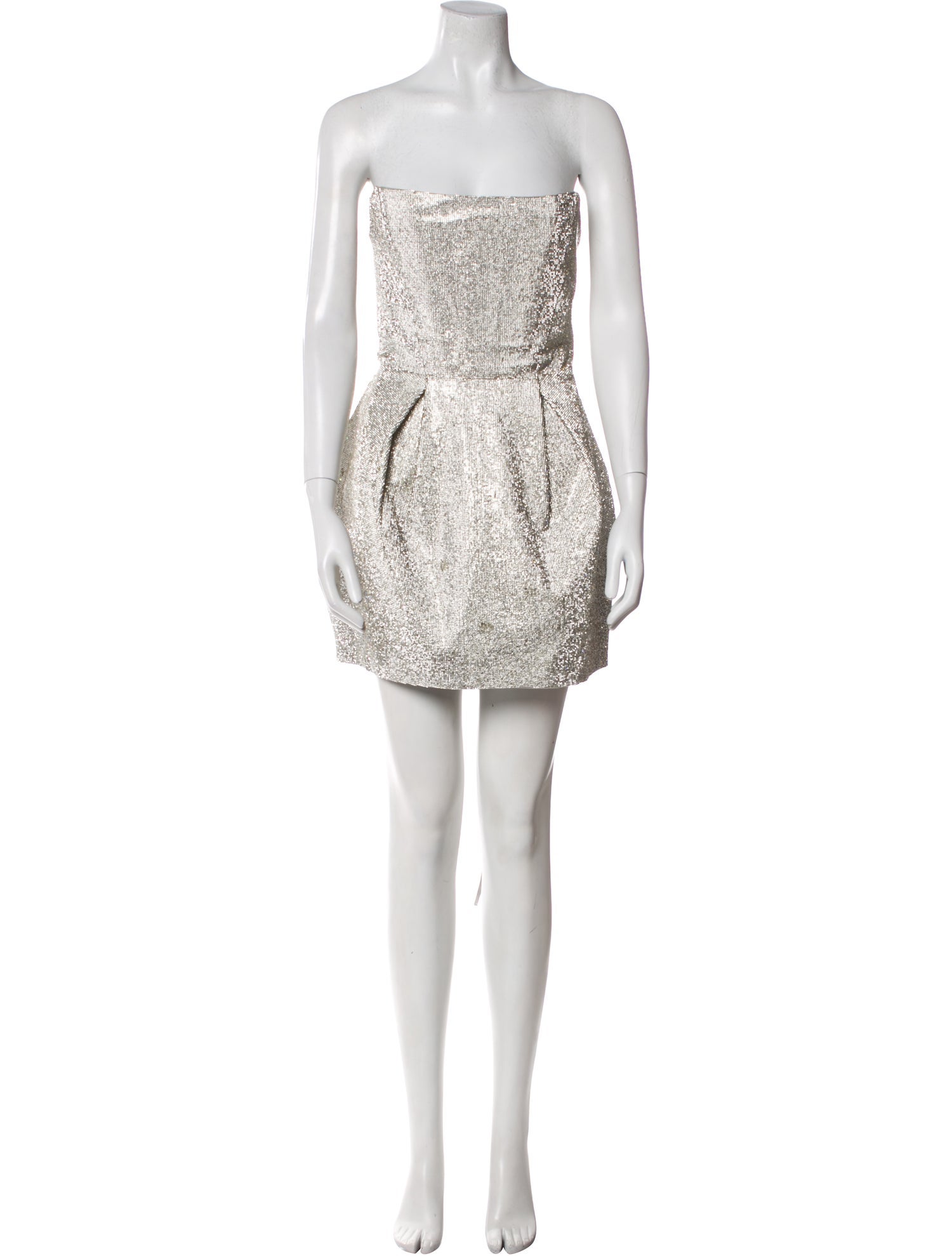 Bronx & Banco Strapless Mini Dress