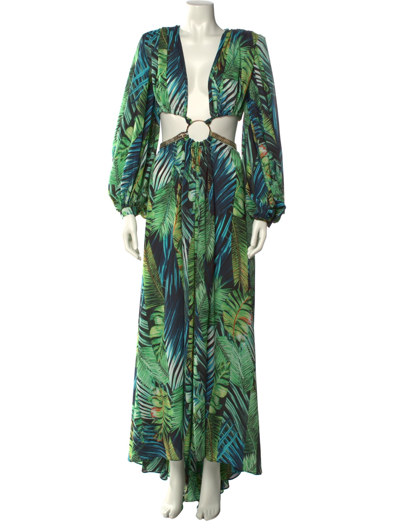 Bronx & Banco Printed Long Dress