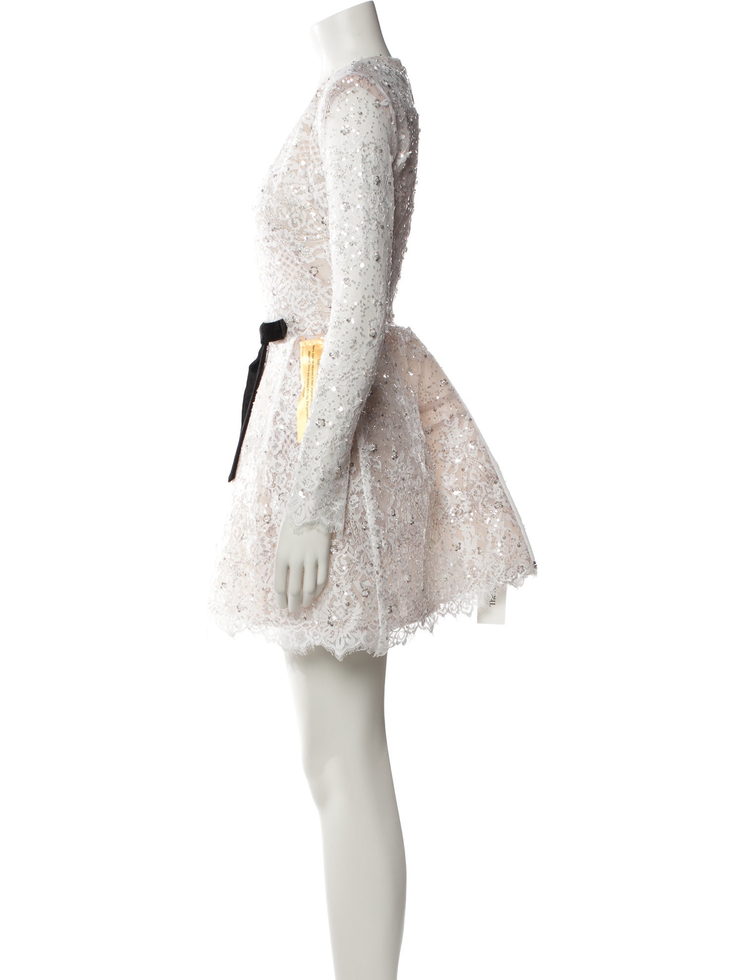 Bronx & Banco Lace Pattern Mini Dress w/ Tags