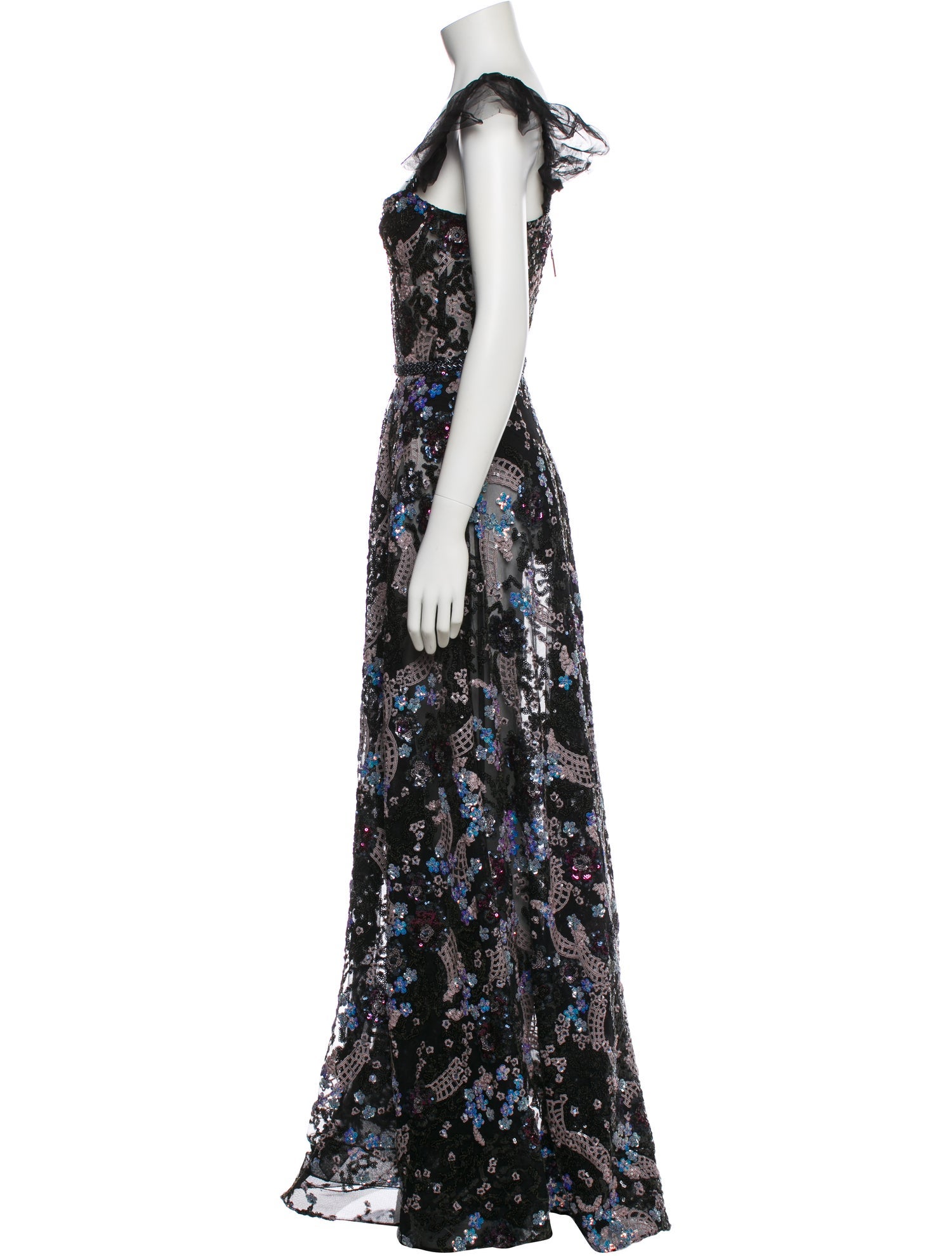 Bronx & Banco Floral Print Long Dress