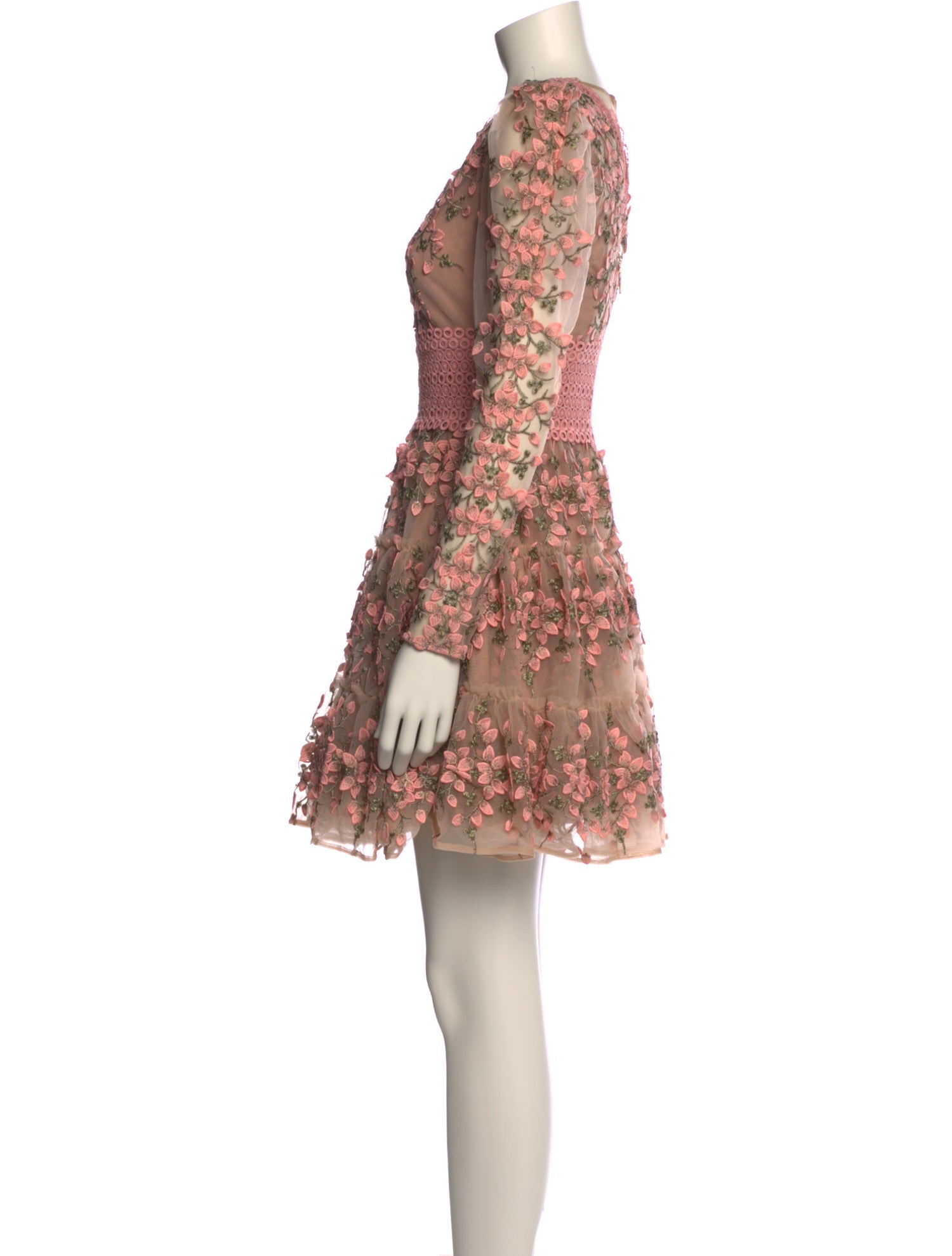 Bronx & Banco Floral Print Mini Dress w/ Tags