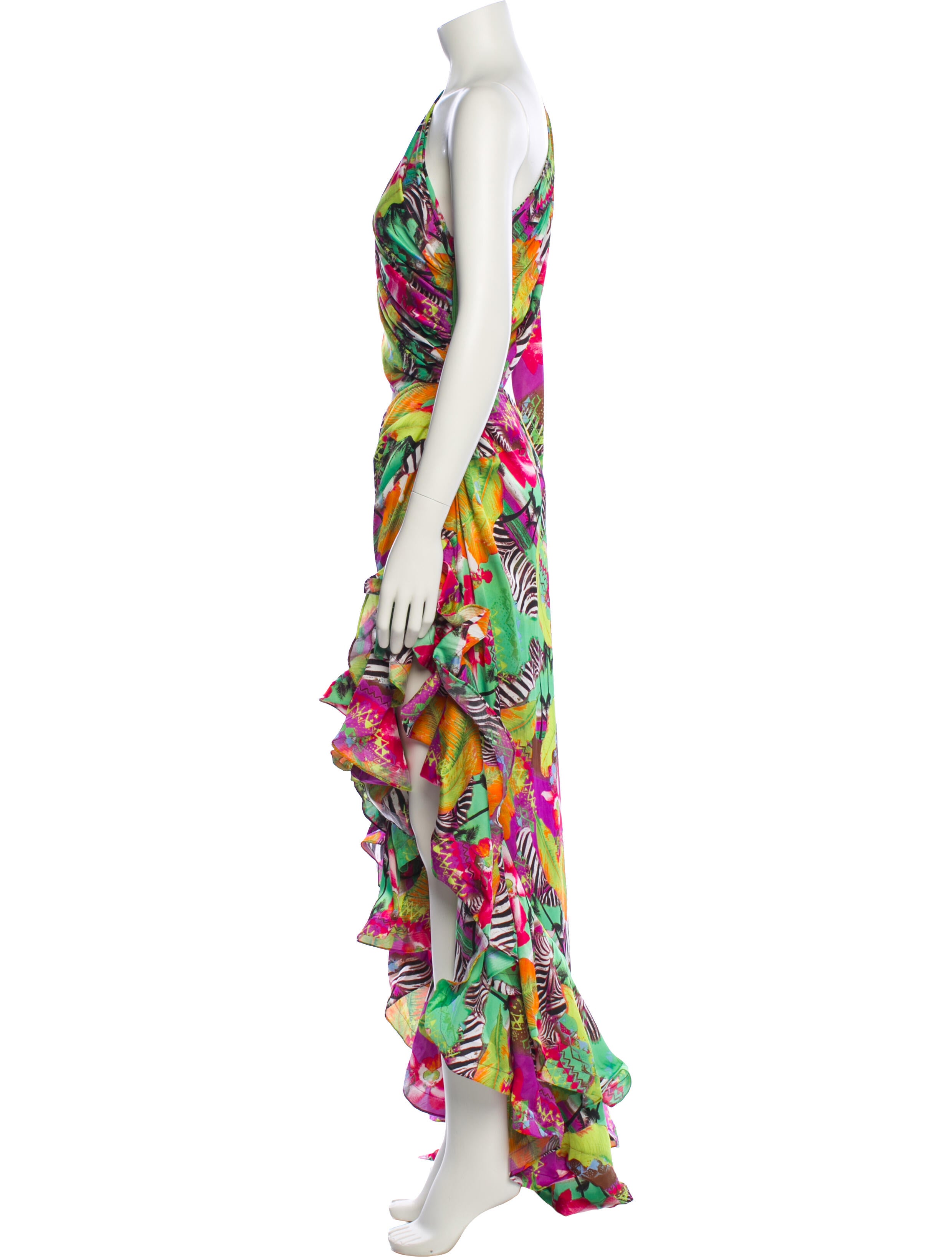 Bronx & Banco Floral Print Long Dress