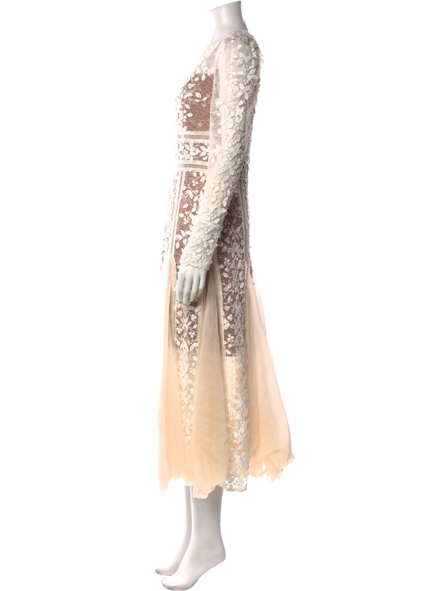 Bronx & Banco Crew Neck Long Dress