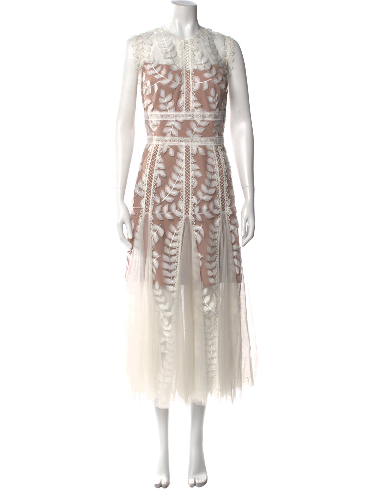 Bronx & Banco Crew Neck Long Dress