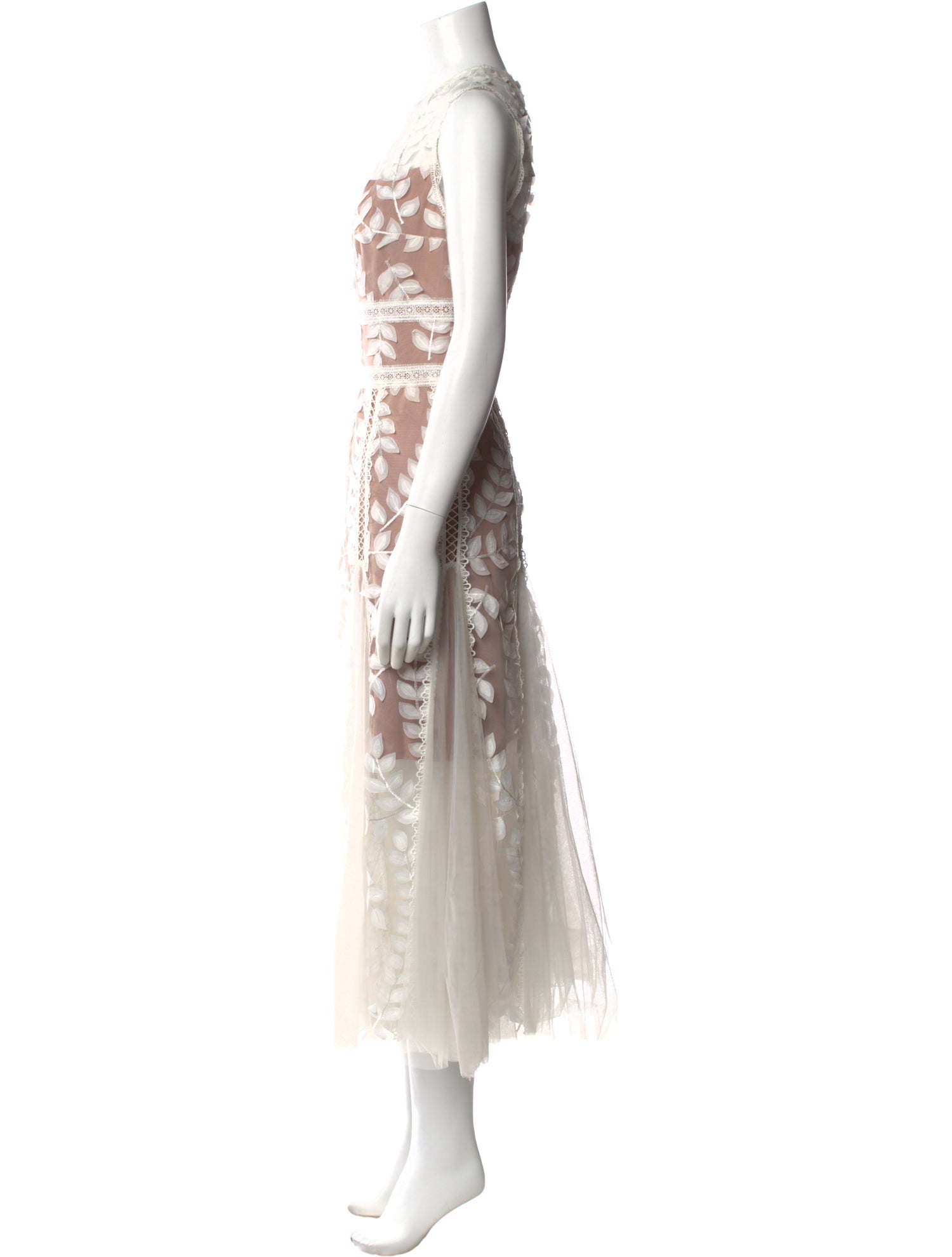 Bronx & Banco Crew Neck Long Dress