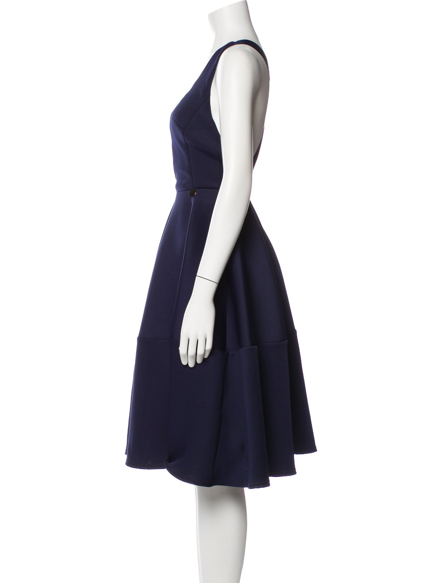 Bronx & Banco Plunge Neckline Midi Length Dress w/ Tags