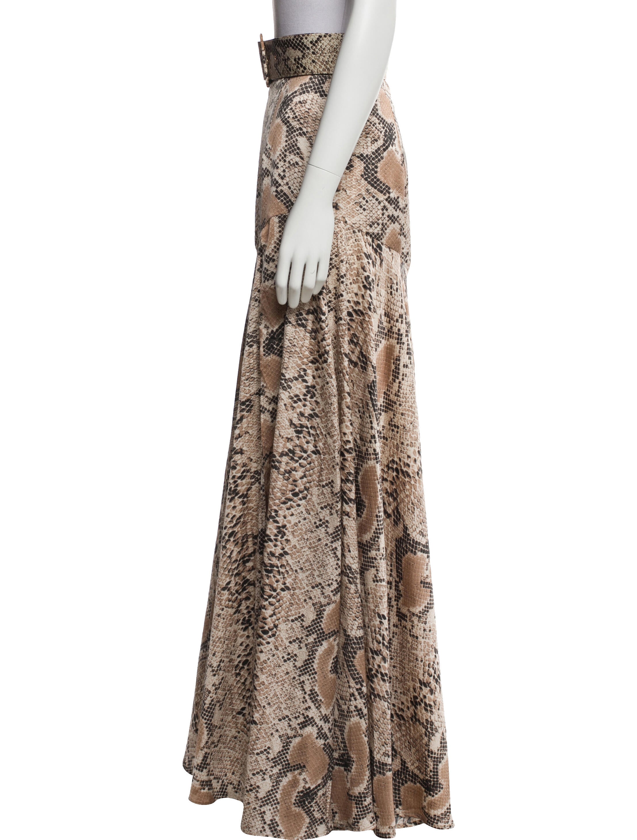 Bronx & Banco Animal Print Long Skirt