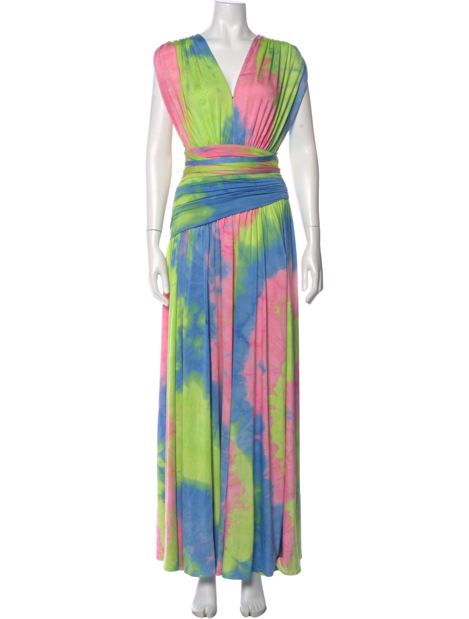 Bronx & Banco Printed Long Dress