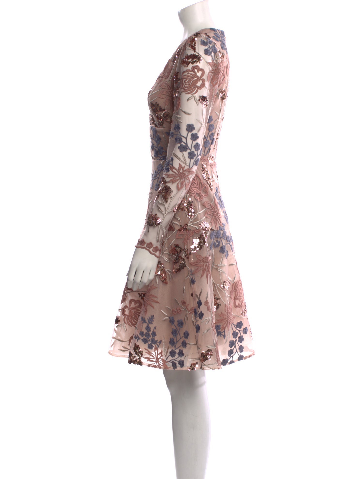 Bronx & Banco Floral Print Knee-Length Dress