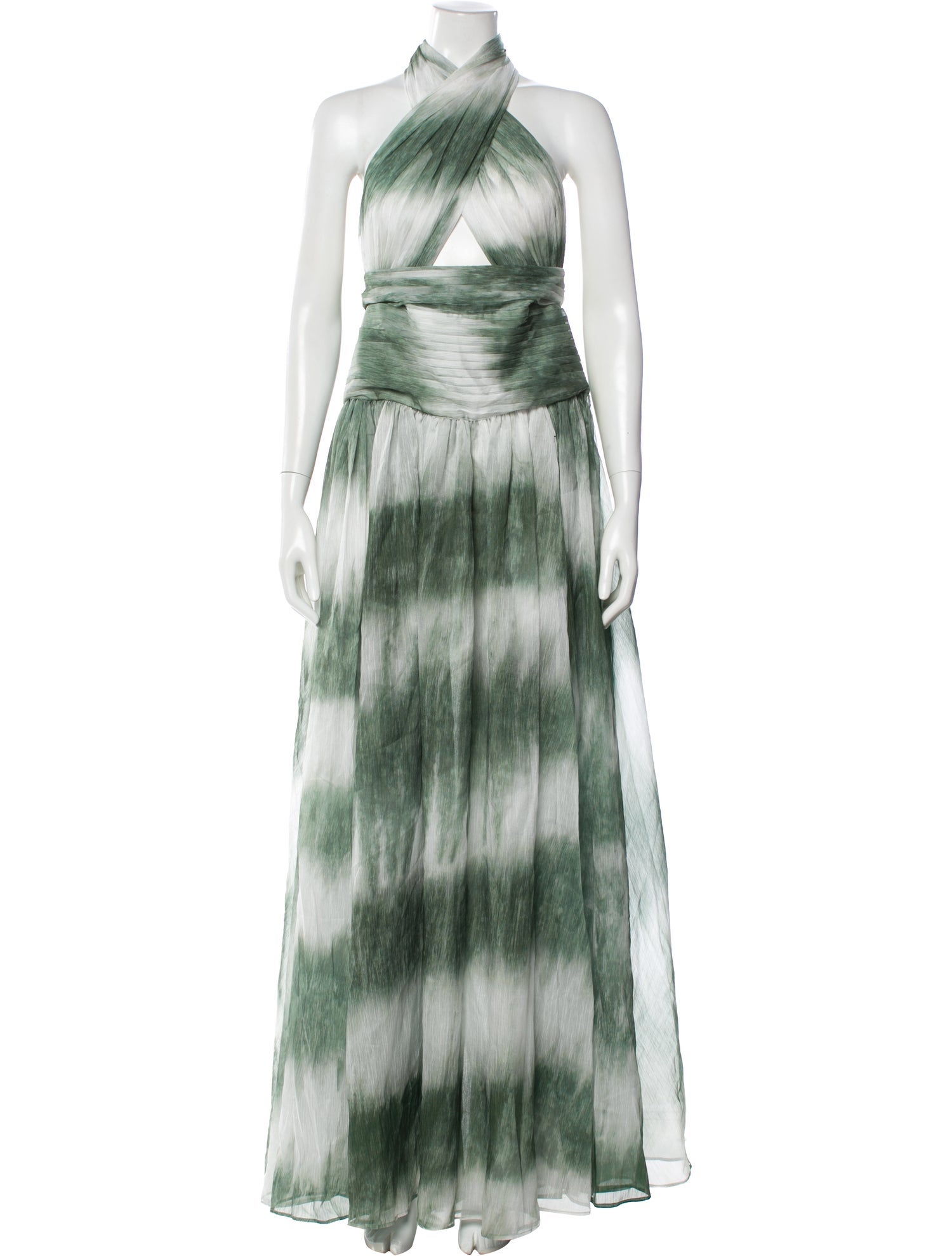 Bronx & Banco Tie-Dye Print Long Dress