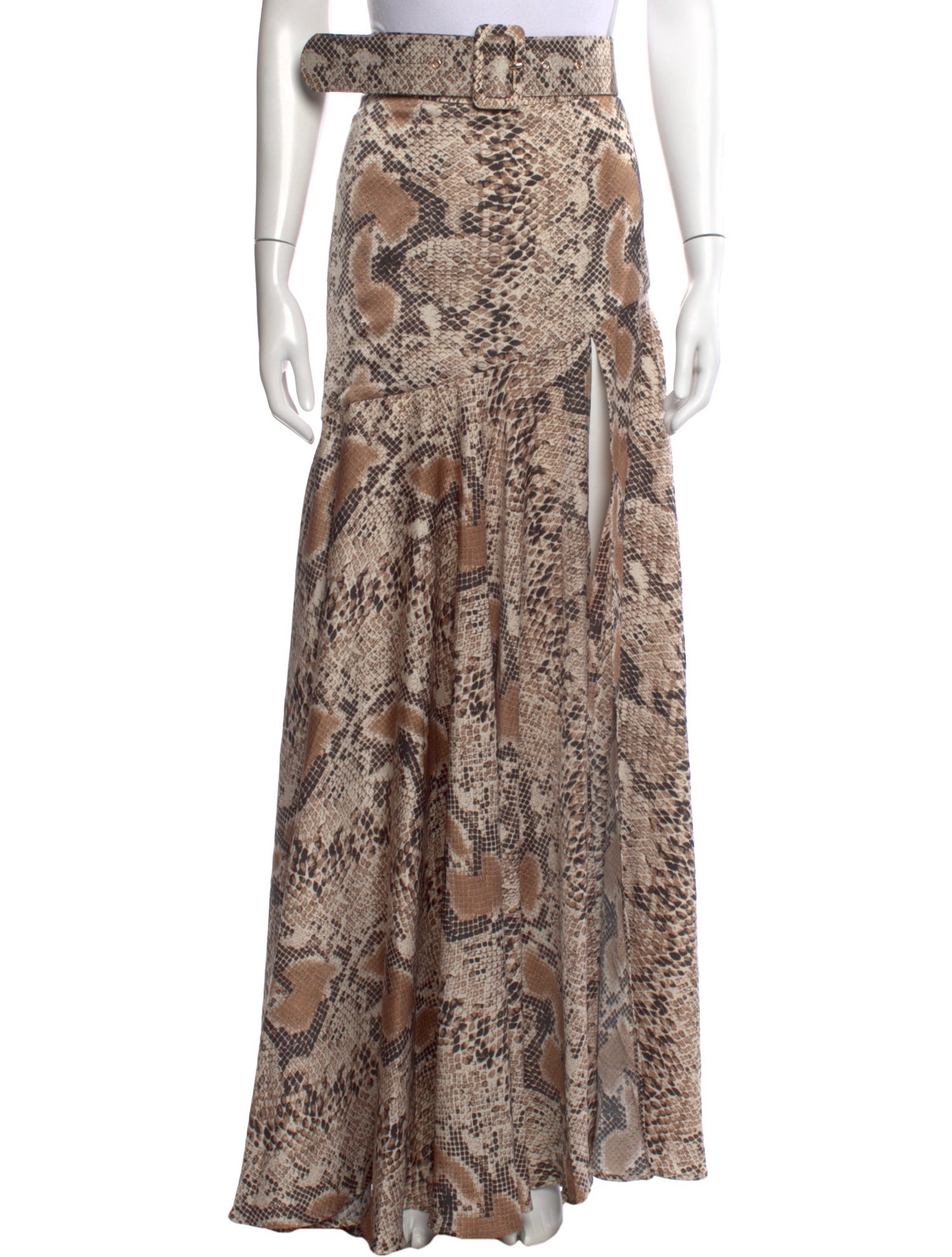 Bronx & Banco Animal Print Long Skirt