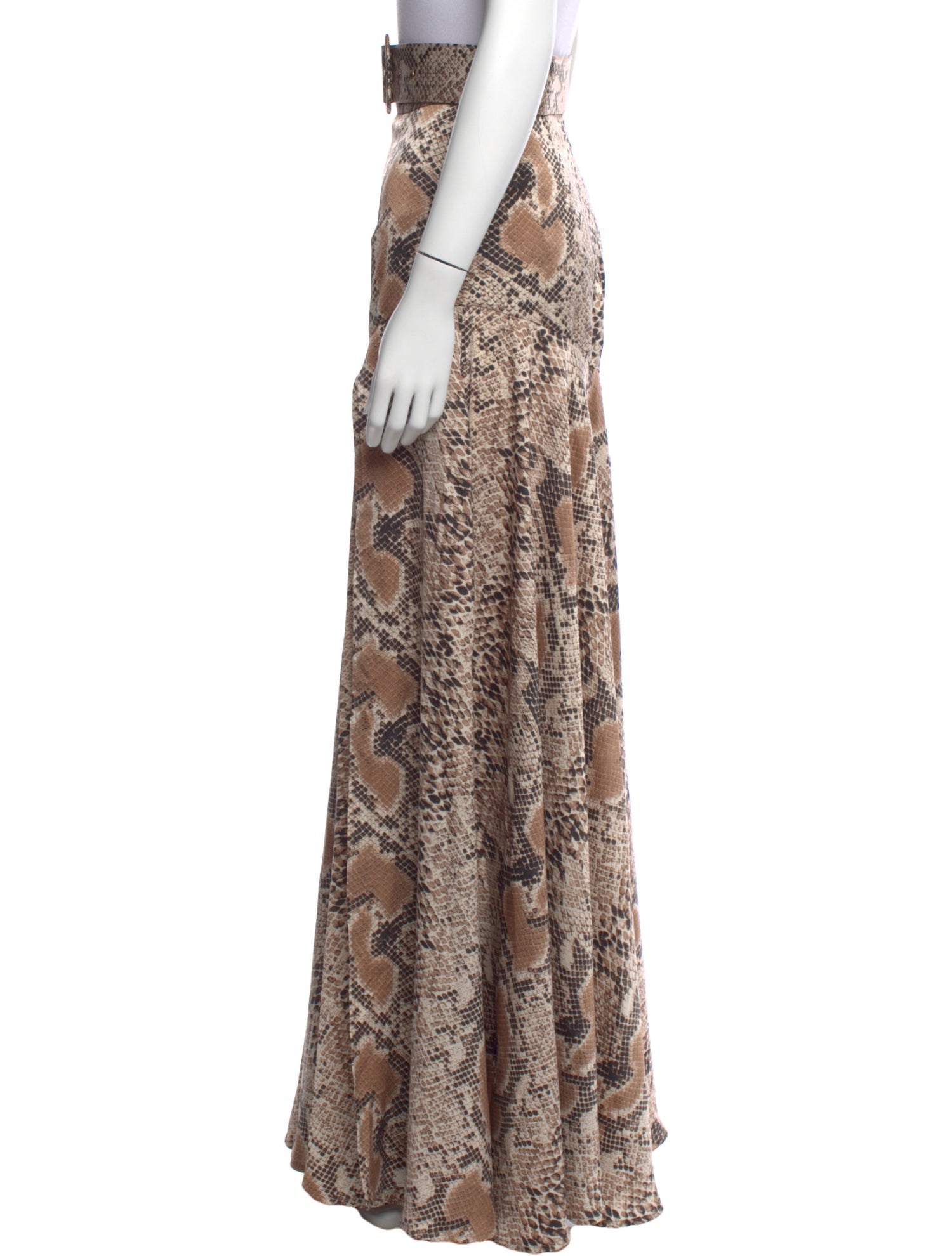 Bronx & Banco Animal Print Long Skirt