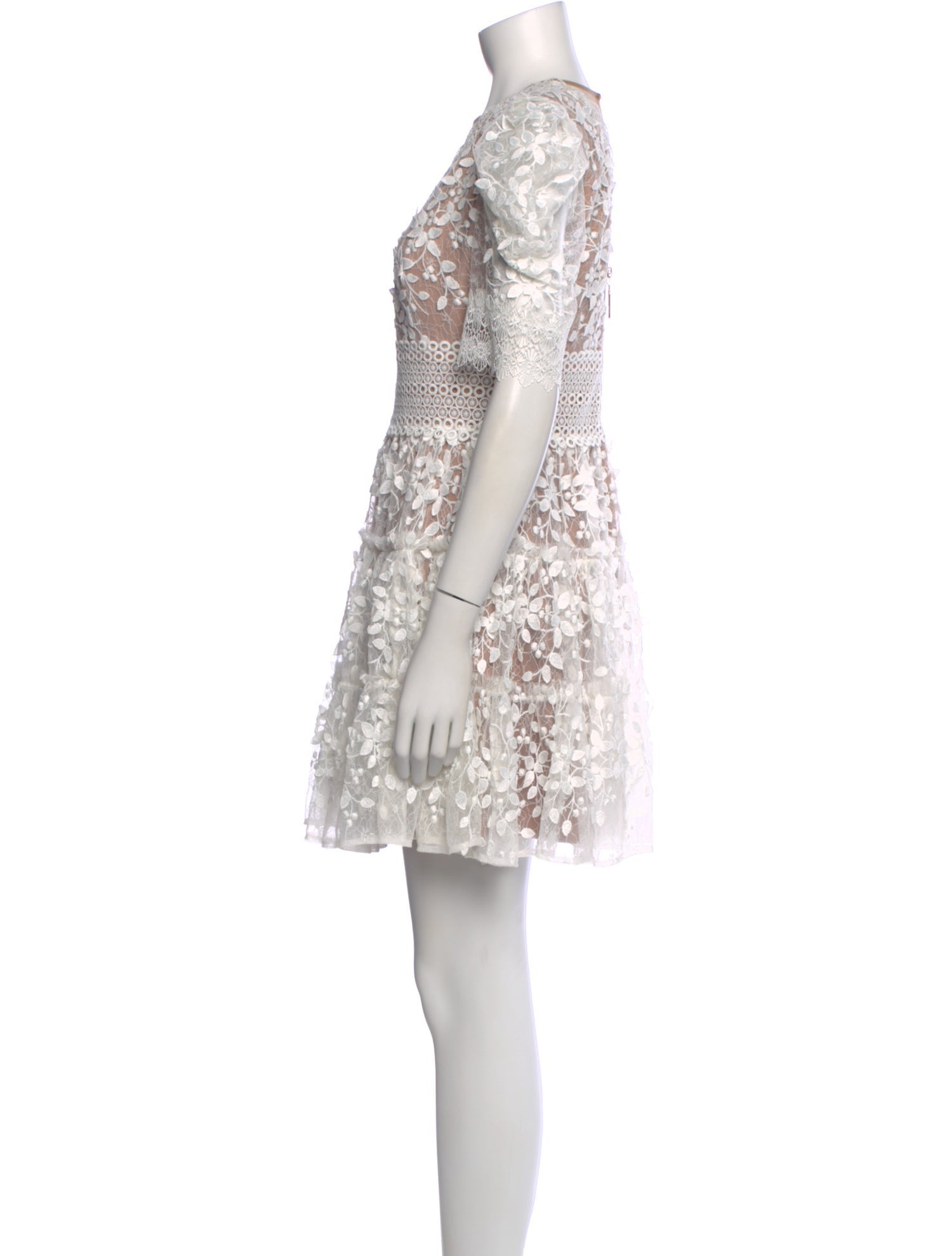 Bronx & Banco Lace Mini Dress