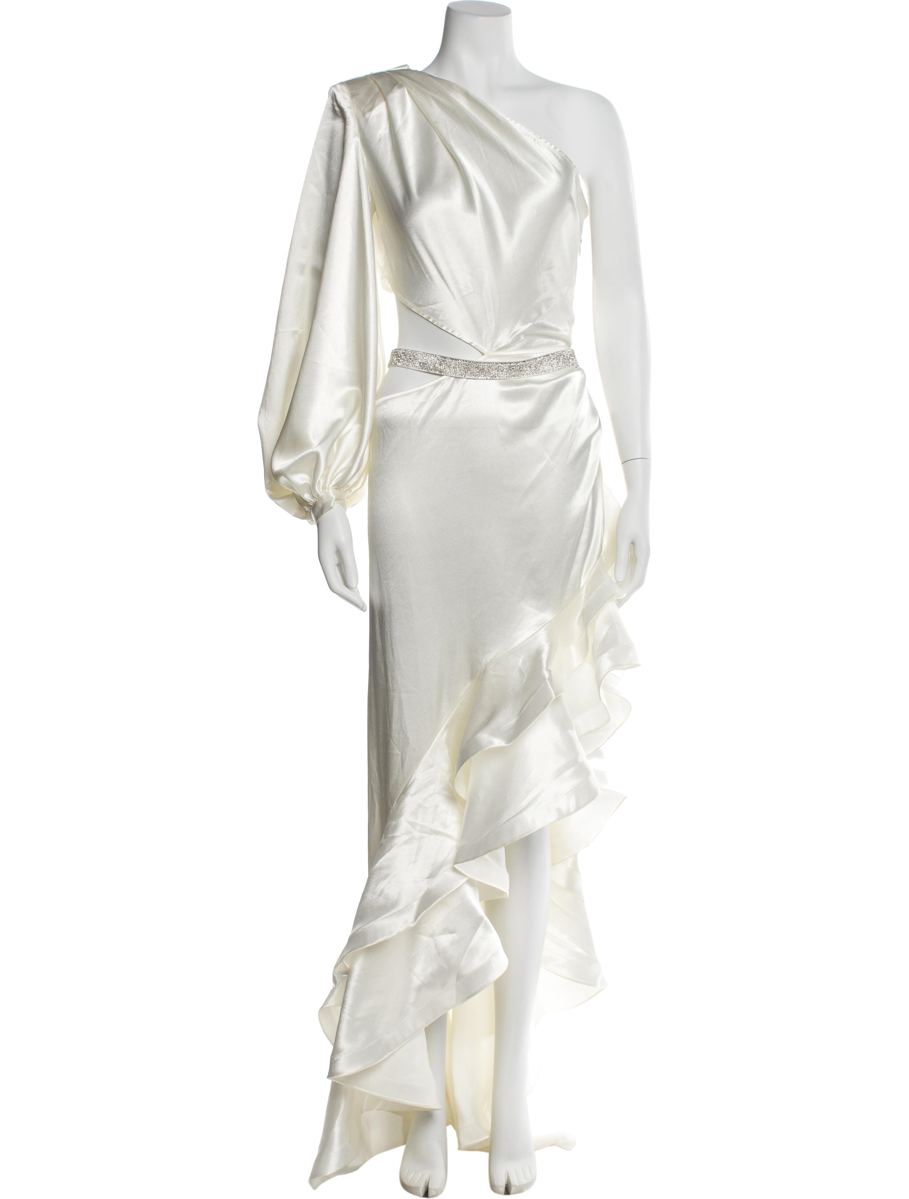Bronx & Banco One-Shoulder Long Dress