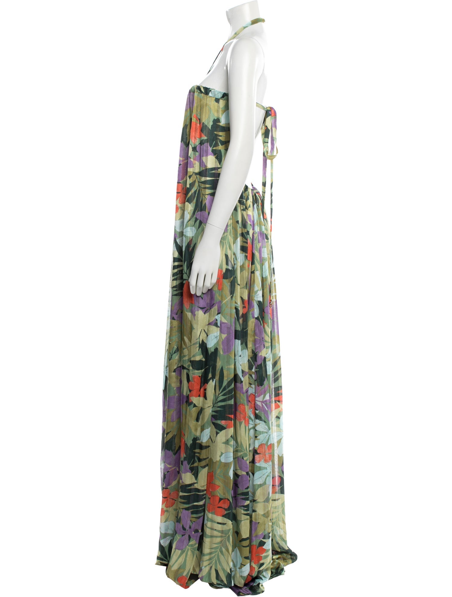 Bronx & Banco Floral Print Long Dress