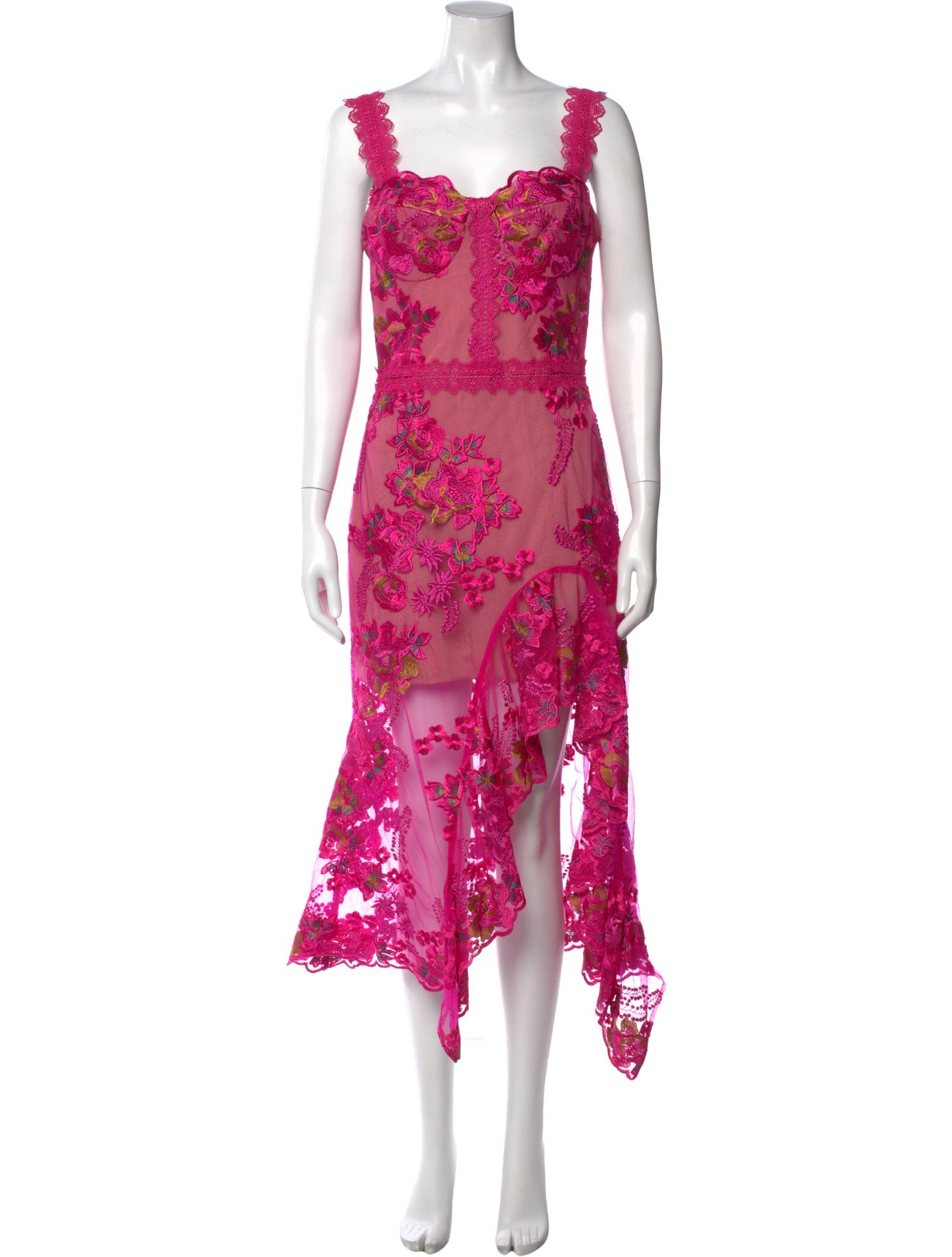 Bronx & Banco Floral Print Long Dress