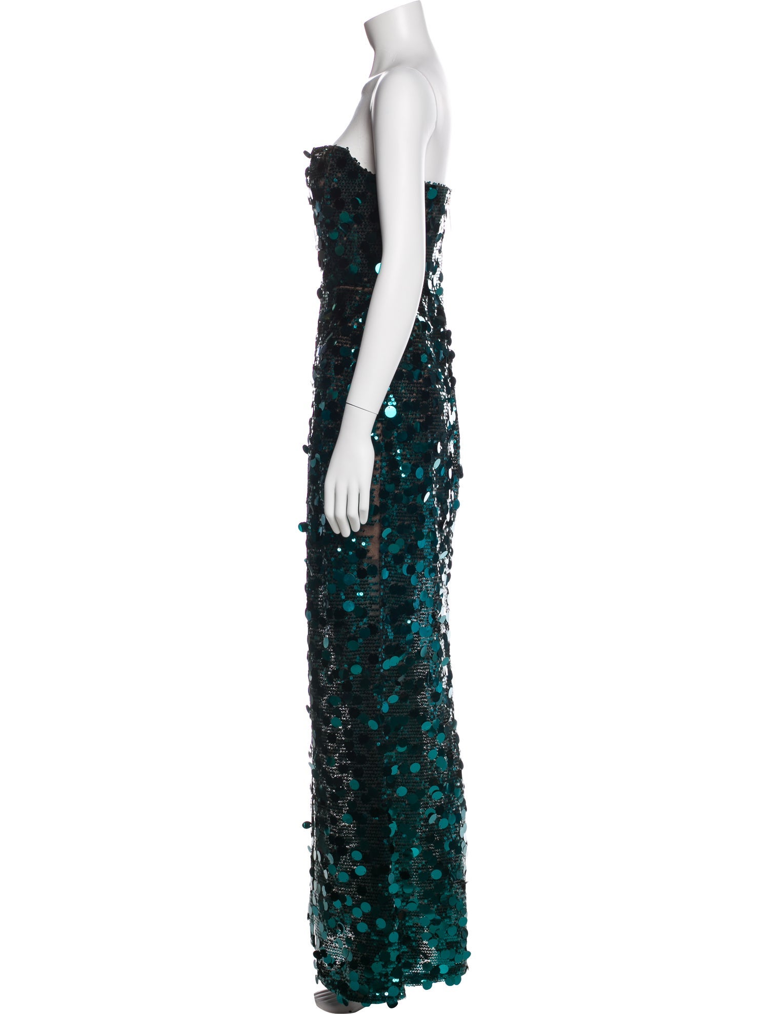 Bronx & Banco Strapless Long Dress