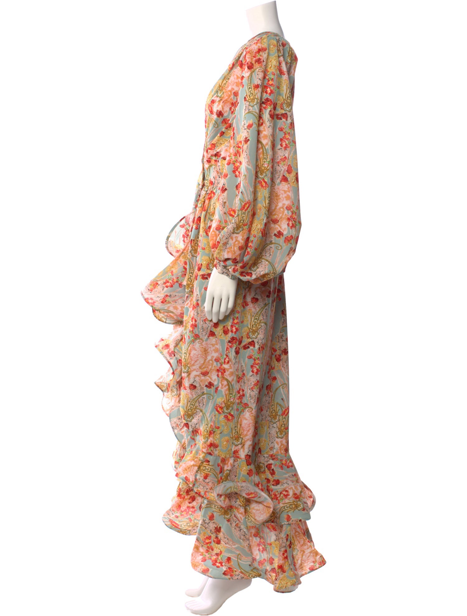 Bronx & Banco Floral Print Long Dress