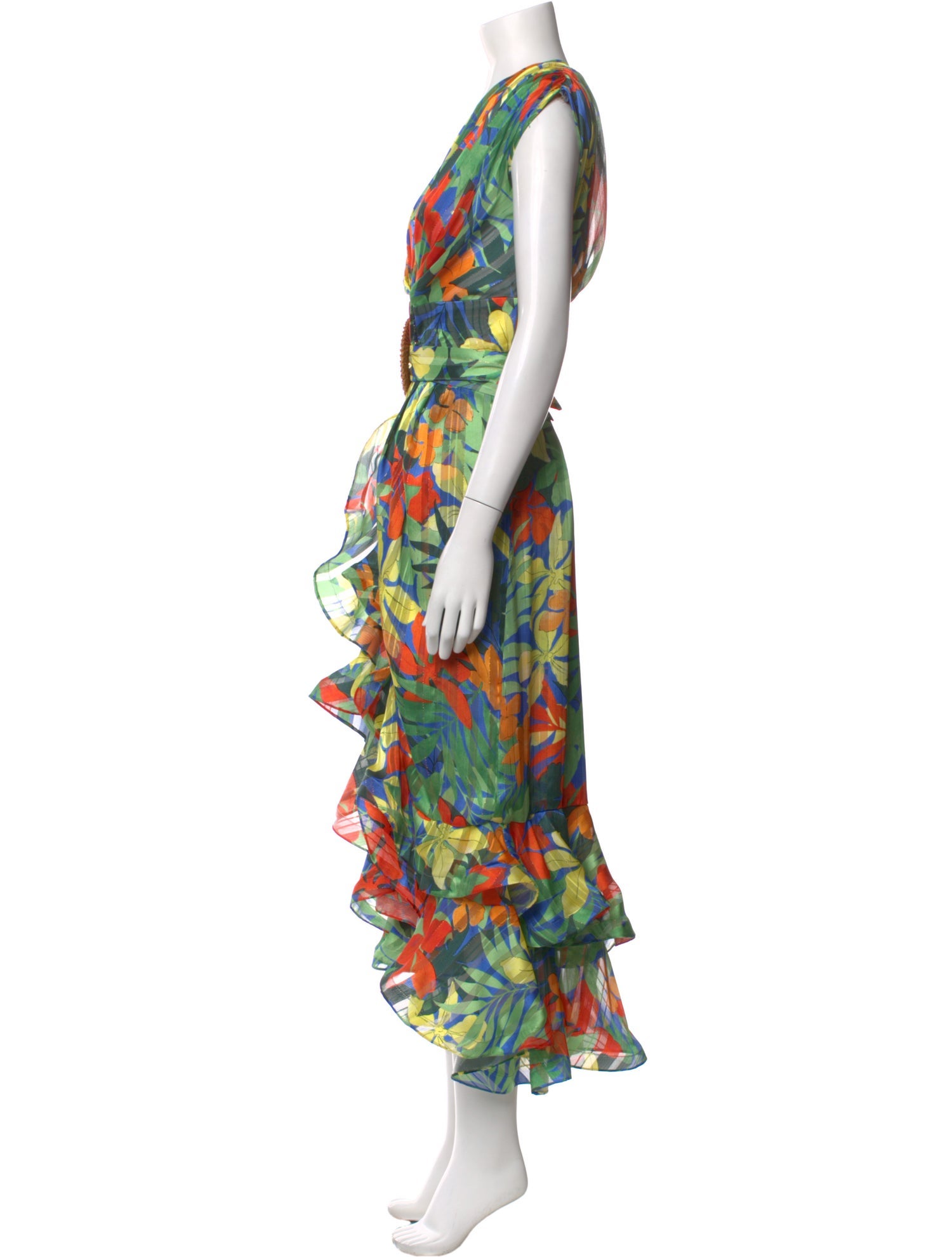 Bronx & Banco Printed Long Dress