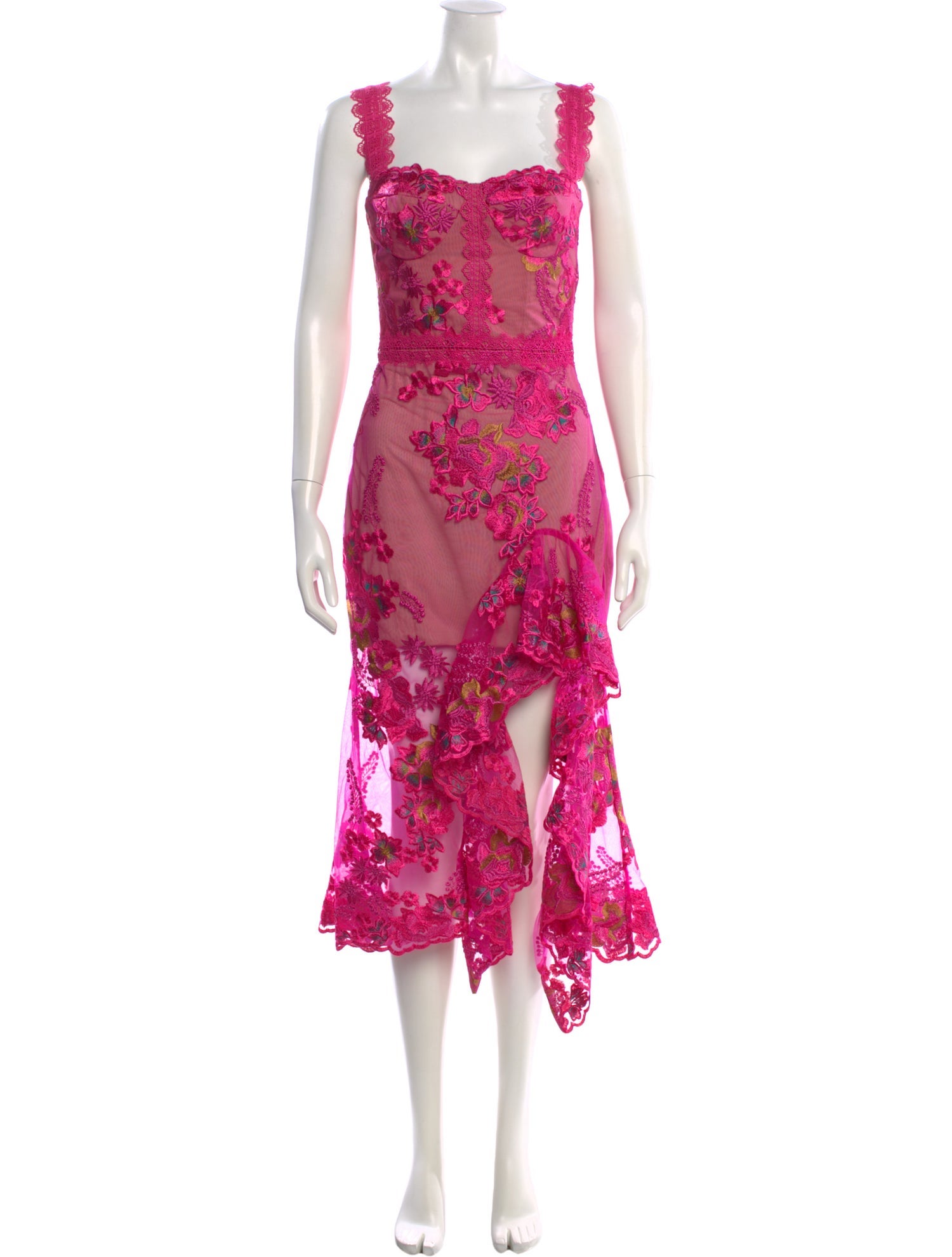 Bronx & Banco Floral Print Long Dress w/ Tags