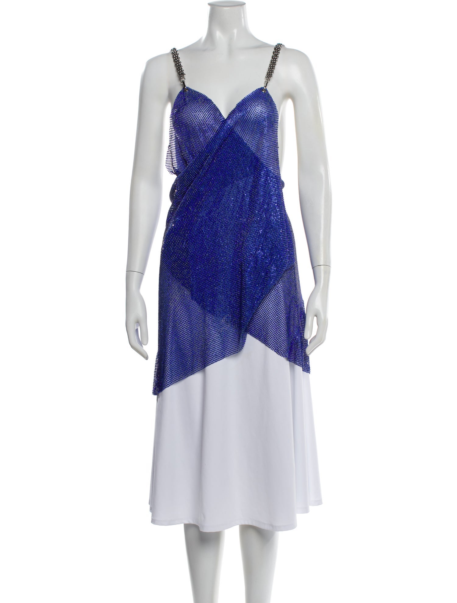 Bronx & Banco Printed V-Neck Top