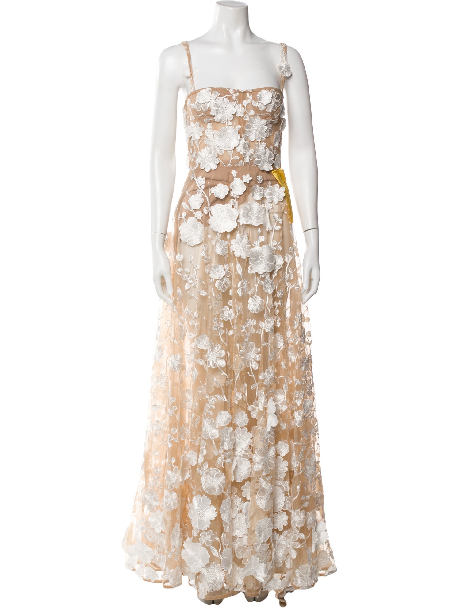 Bronx & Banco Floral Print Long Dress w/ Tags