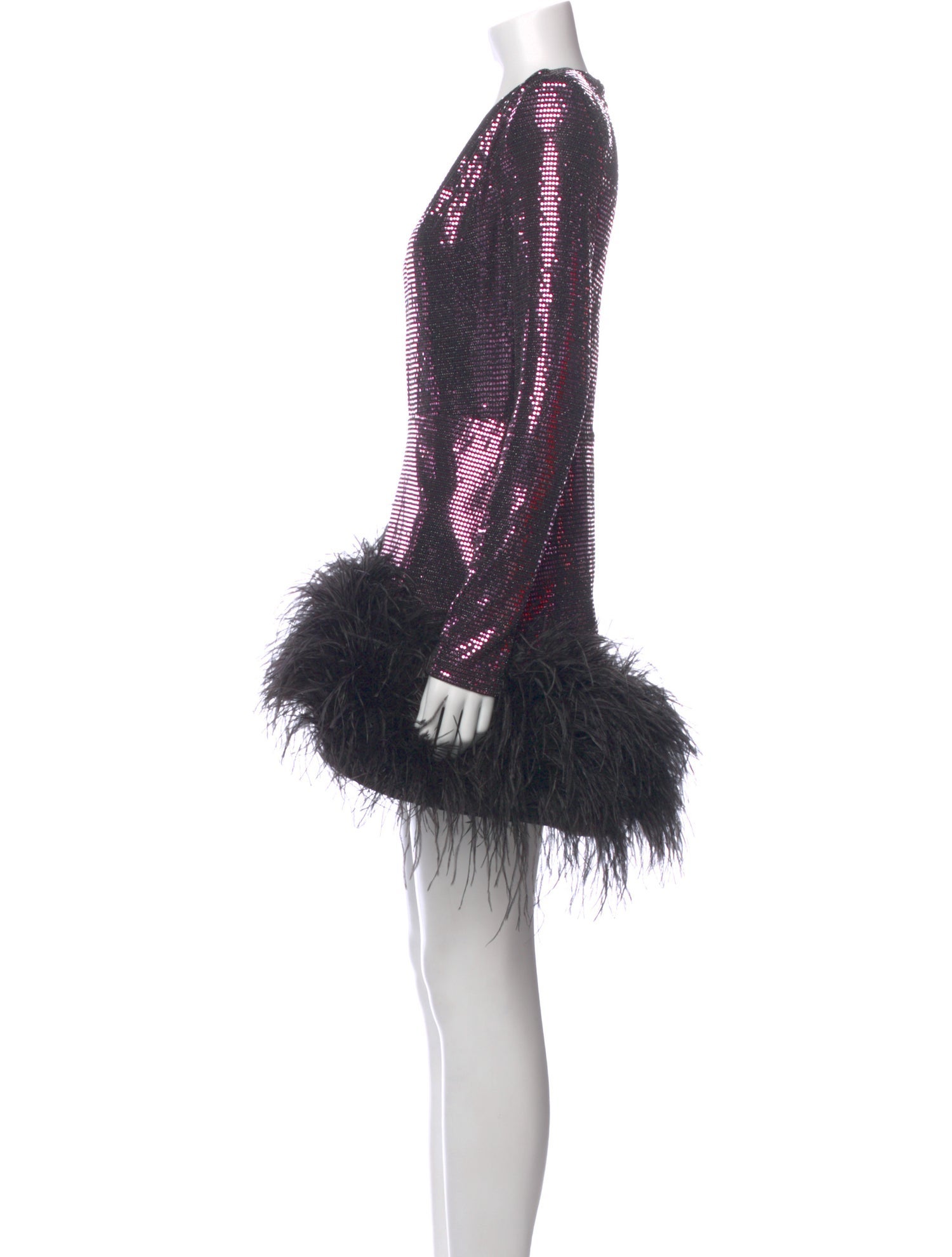 Bronx & Banco V-Neck Mini Dress