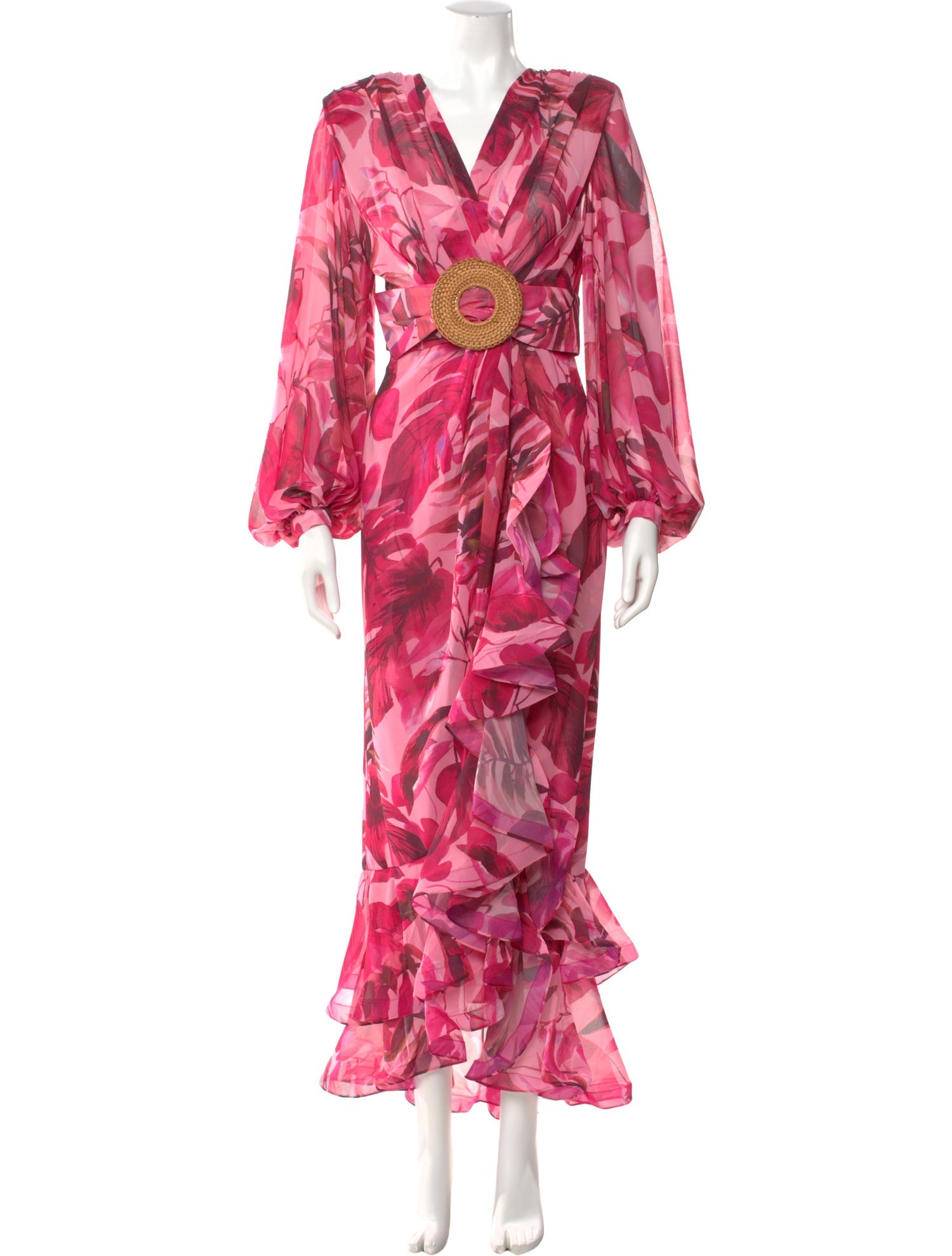 Bronx & Banco Floral Print Long Dress