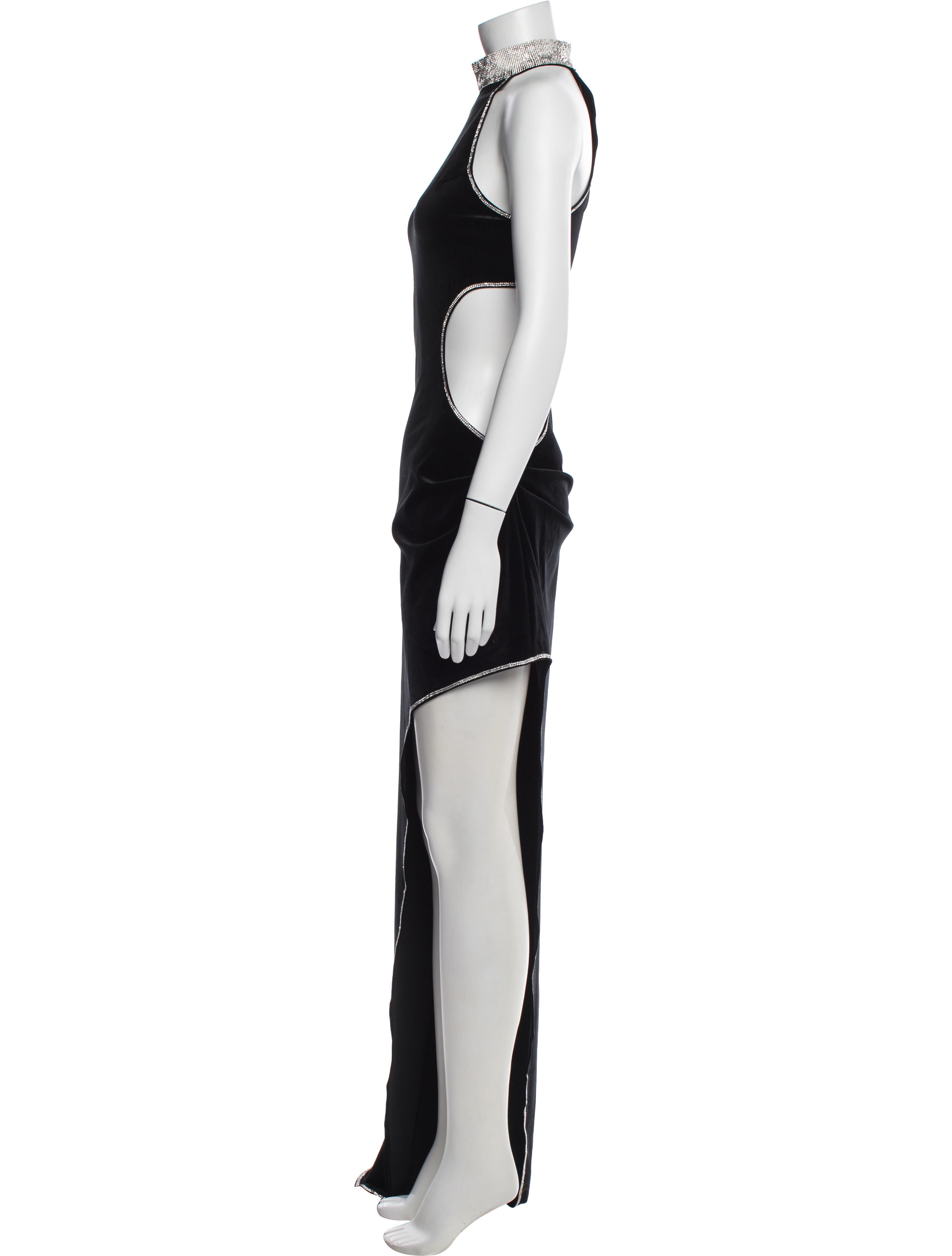 Bronx & Banco Mock Neck Long Dress