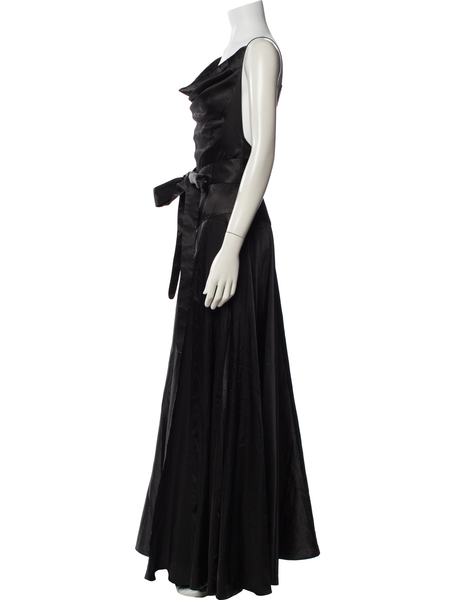 Bronx & Banco Cowl Neck Long Dress