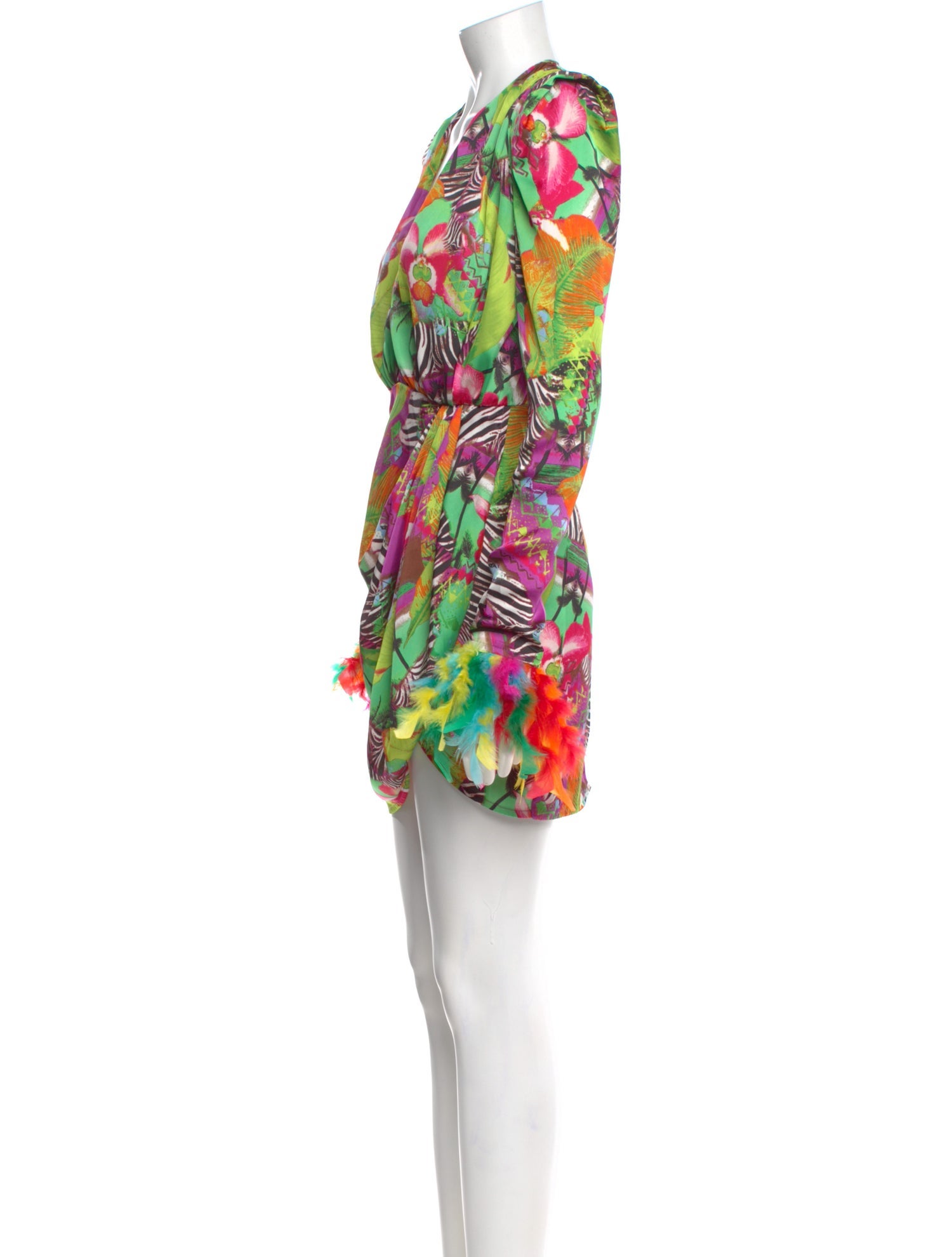 Bronx & Banco Printed Mini Dress