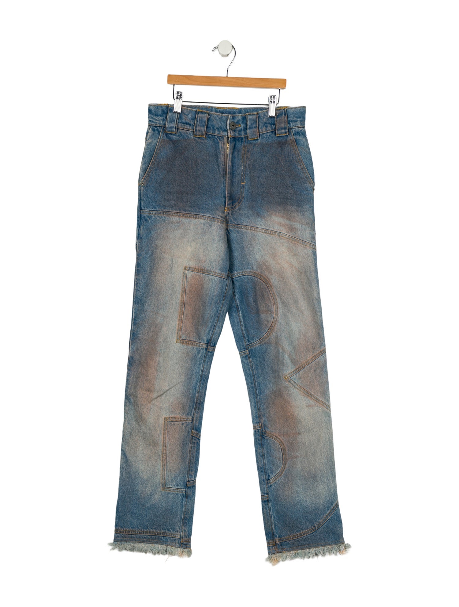 Barragán High-Rise Straight Leg Jeans
