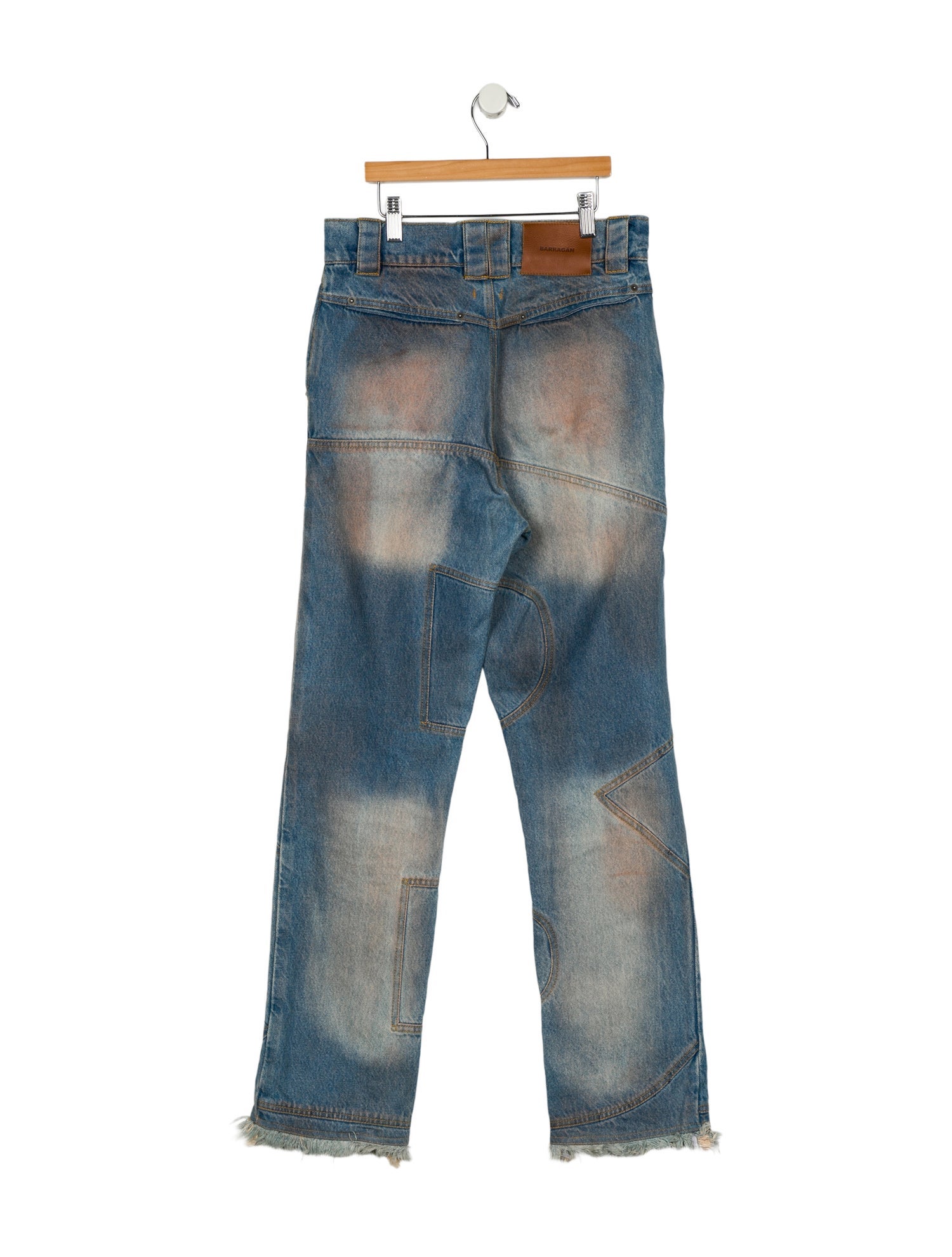 Barragán High-Rise Straight Leg Jeans