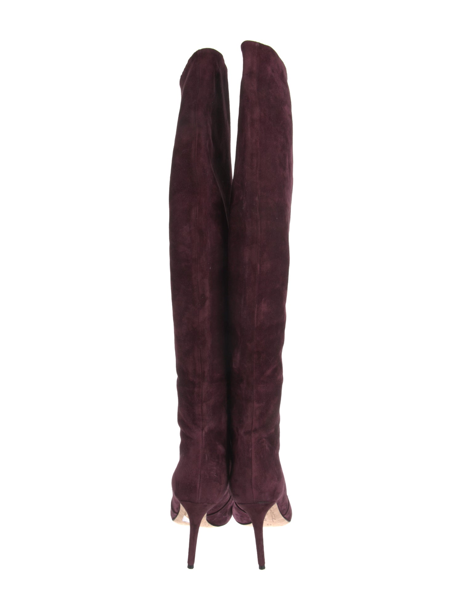 Brian Atwood x Scarosso Suede Boots