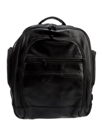 Briggs & Riley Leather Backpack