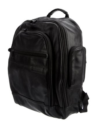 Briggs & Riley Leather Backpack