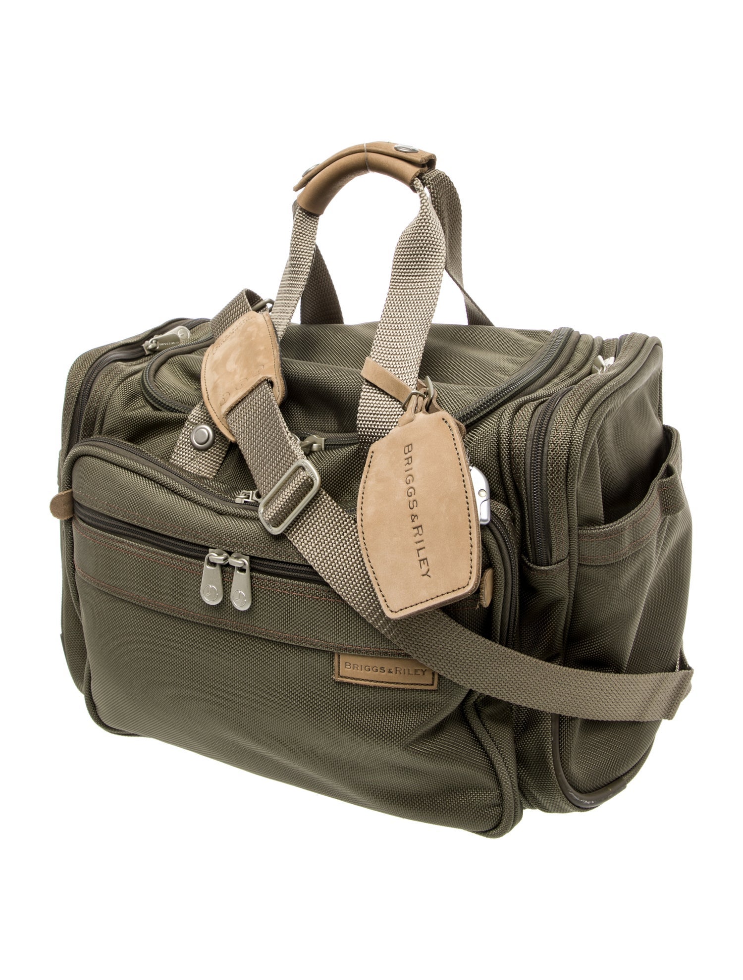 Briggs & Riley Canvas Messenger Bag