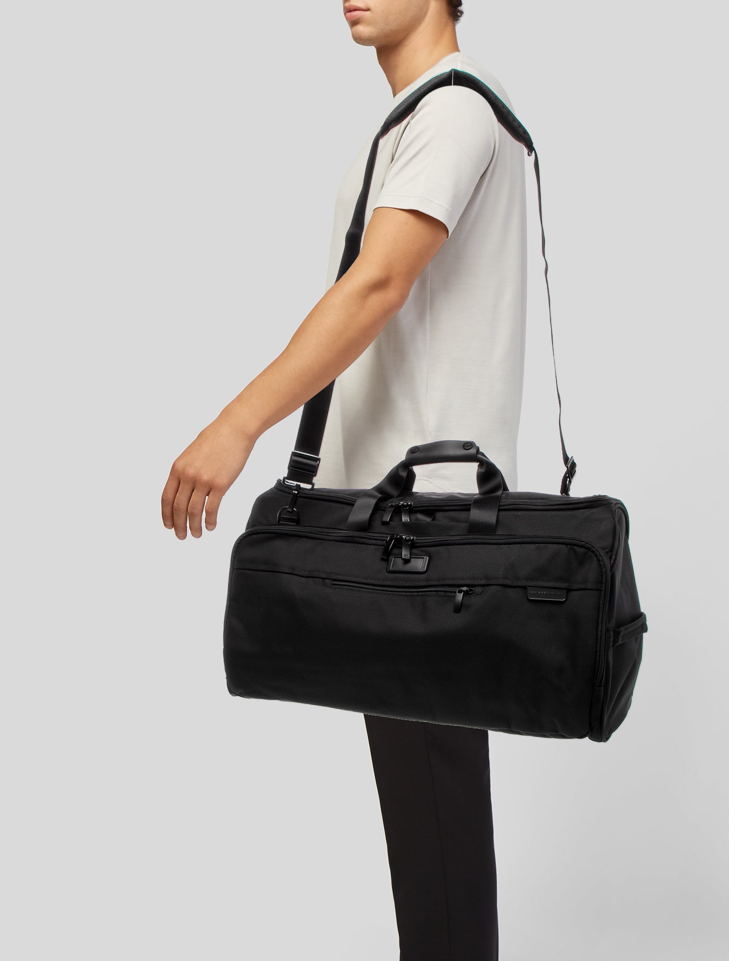 Briggs & Riley Mens Black Duffel Bag